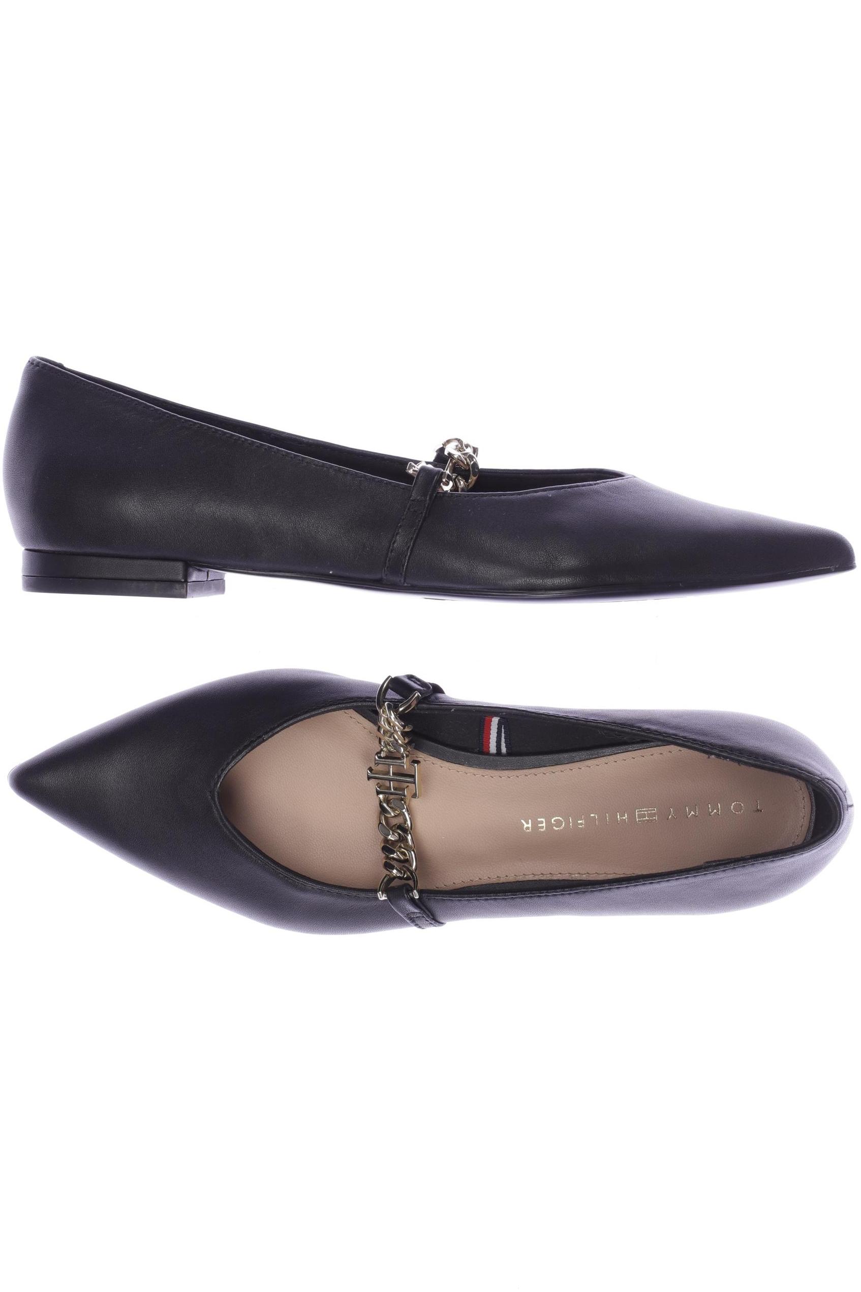 

Tommy Hilfiger Damen Ballerinas, schwarz, Gr. 37