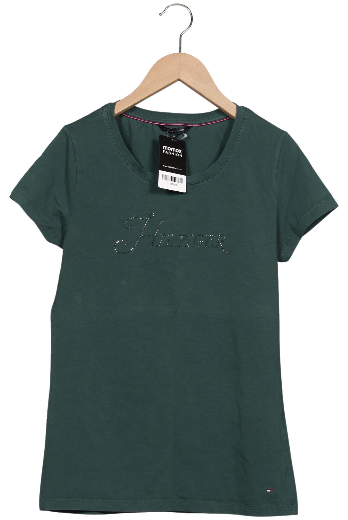 

Tommy Hilfiger Damen T-Shirt, grün, Gr. 38
