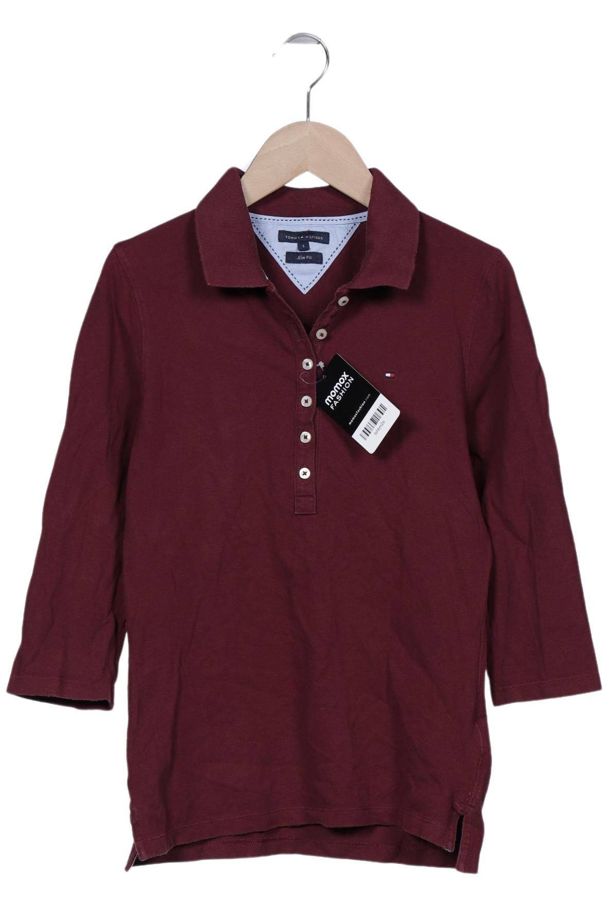 

Tommy Hilfiger Damen Poloshirt, bordeaux, Gr. 36