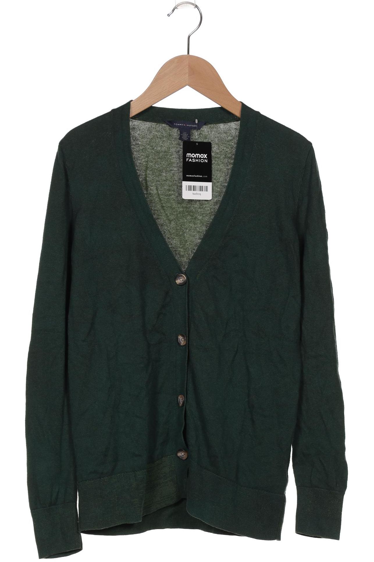 

Tommy Hilfiger Damen Strickjacke, grün, Gr. 36