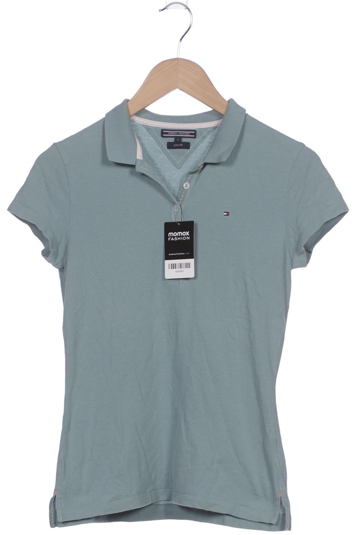 

Tommy Hilfiger Damen Poloshirt, türkis, Gr. 36