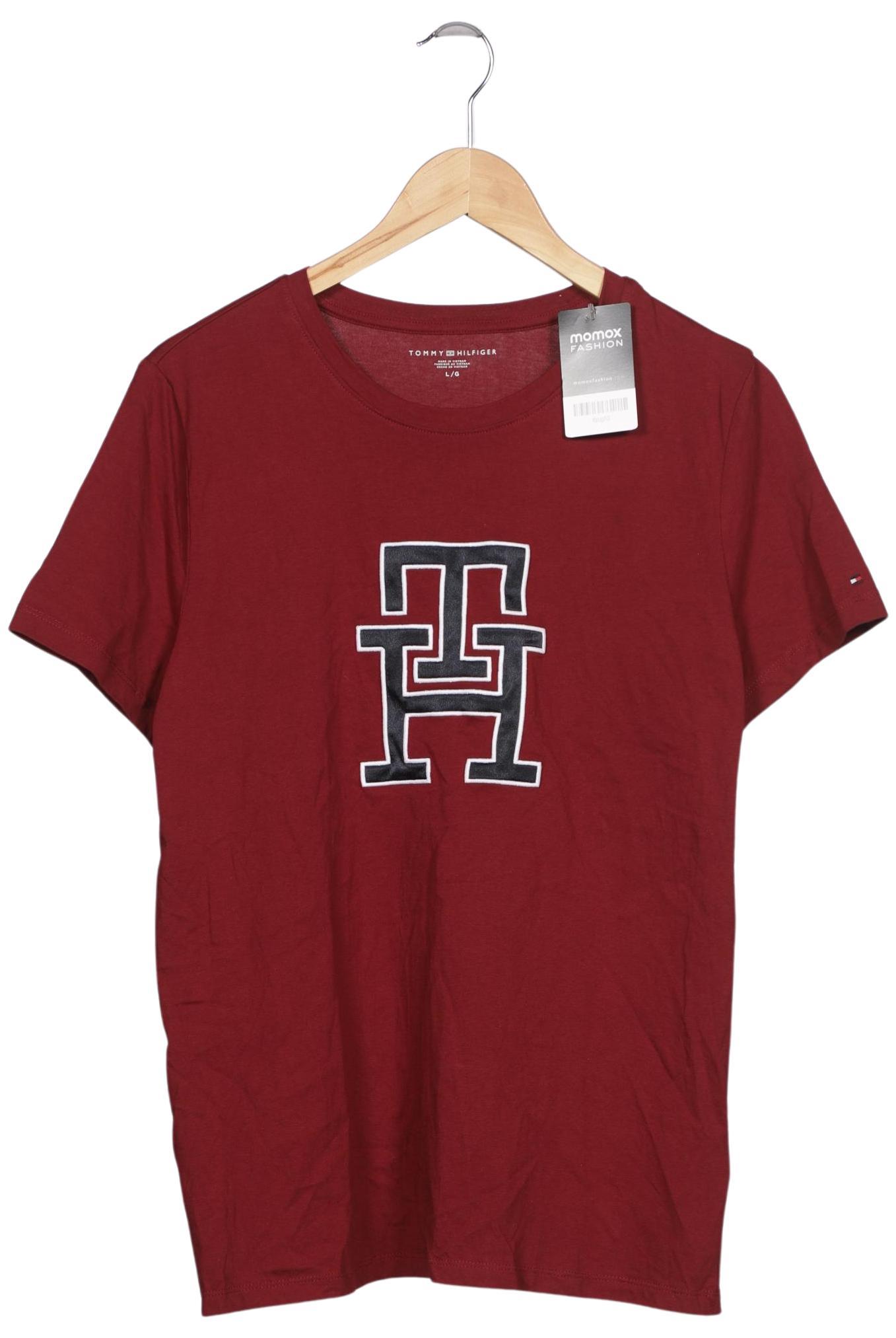 

Tommy Hilfiger Damen T-Shirt, bordeaux, Gr. 42