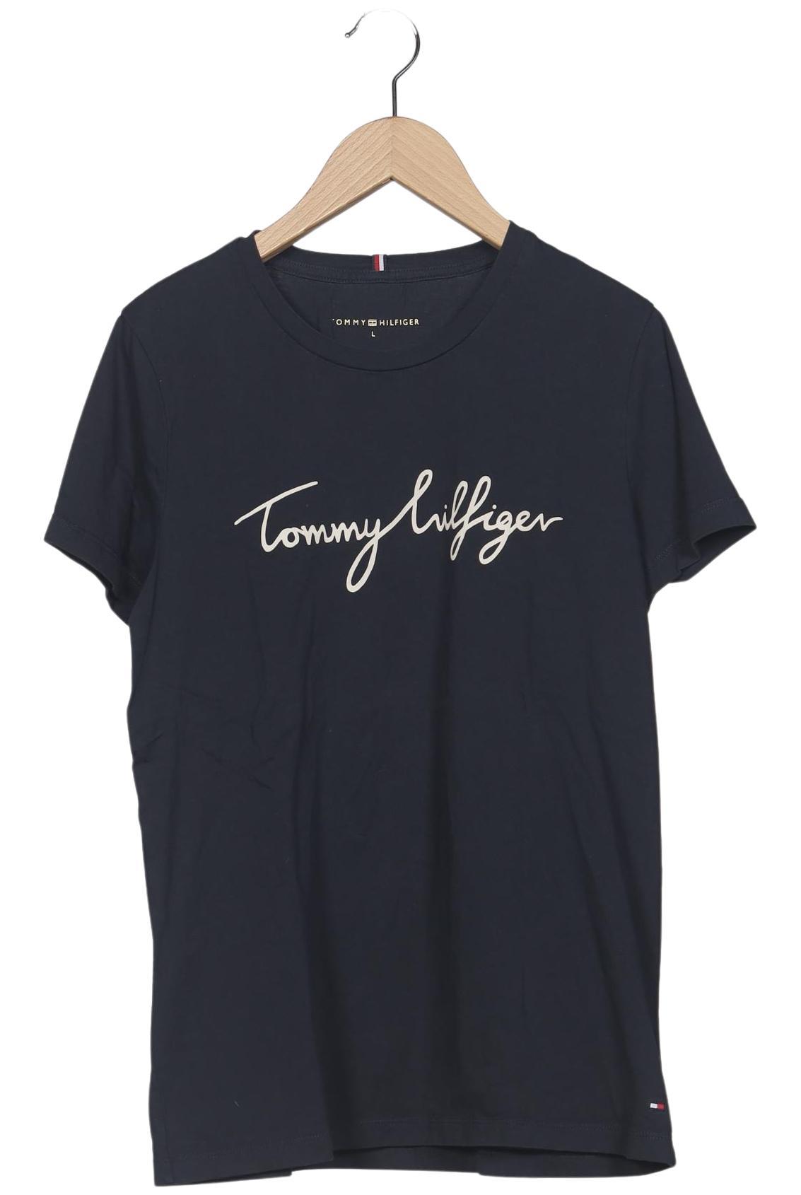 

Tommy Hilfiger Damen T-Shirt, marineblau, Gr. 42