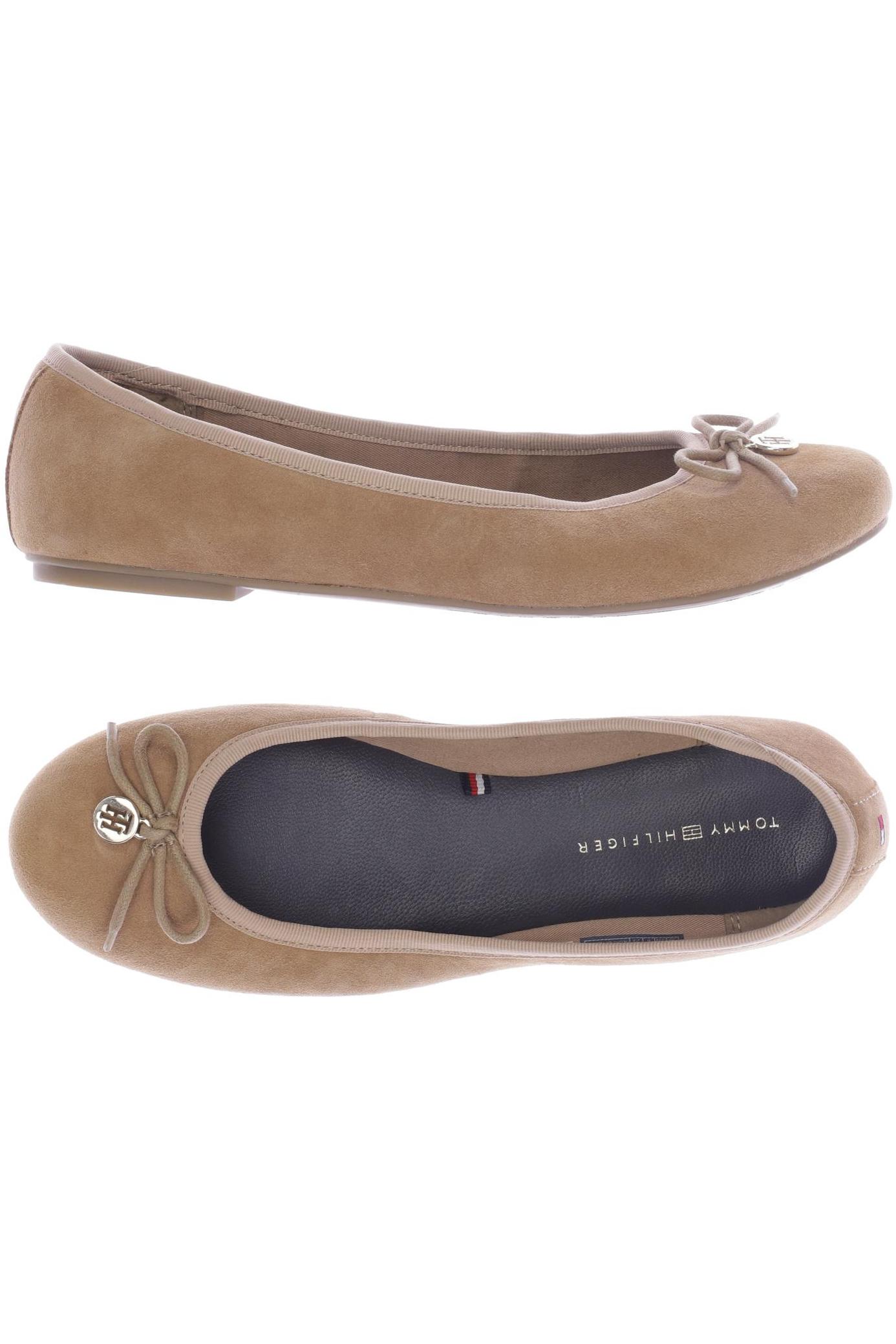 

Tommy Hilfiger Damen Ballerinas, beige
