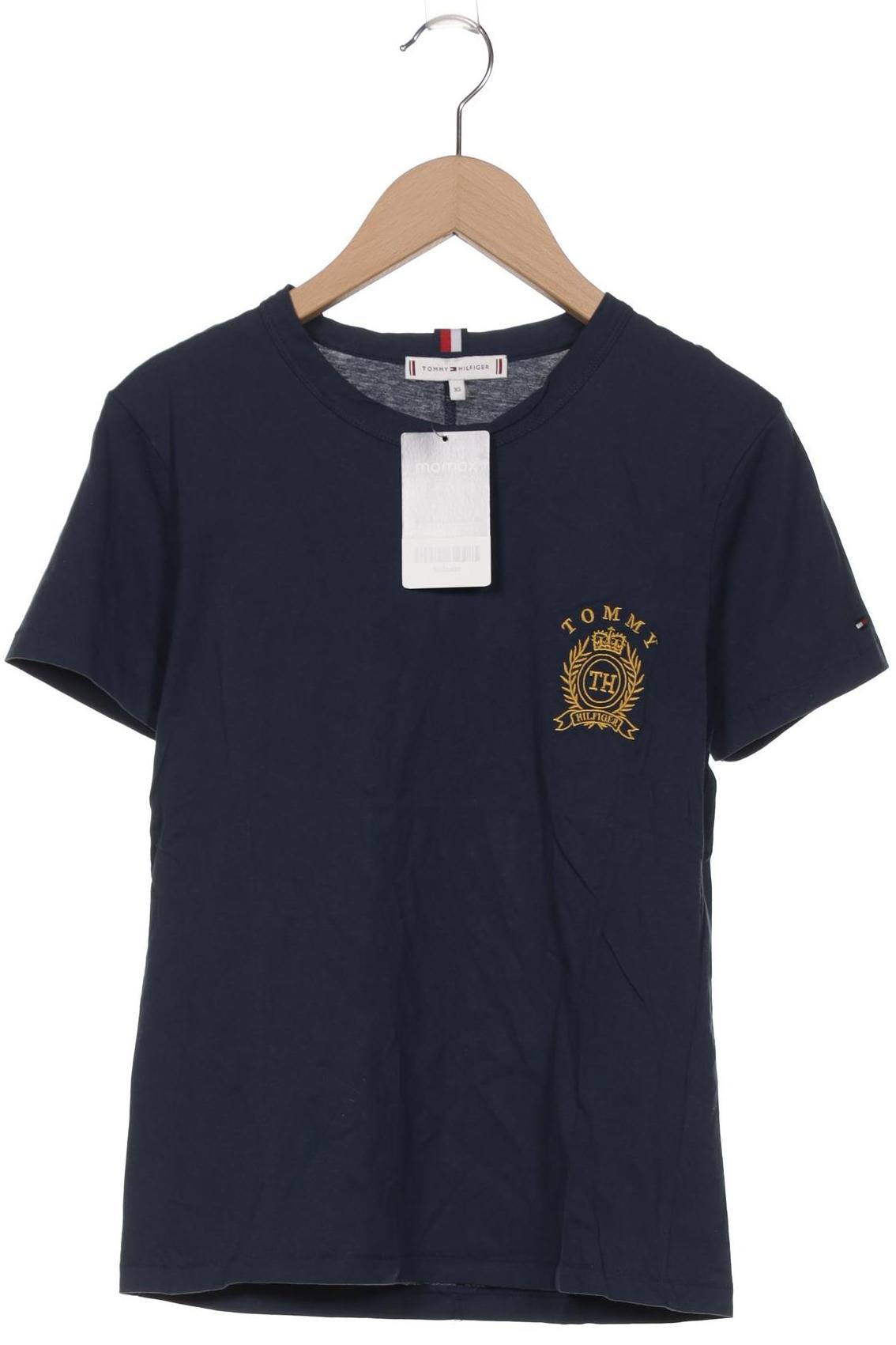 

Tommy Hilfiger Damen T-Shirt, marineblau, Gr. 34