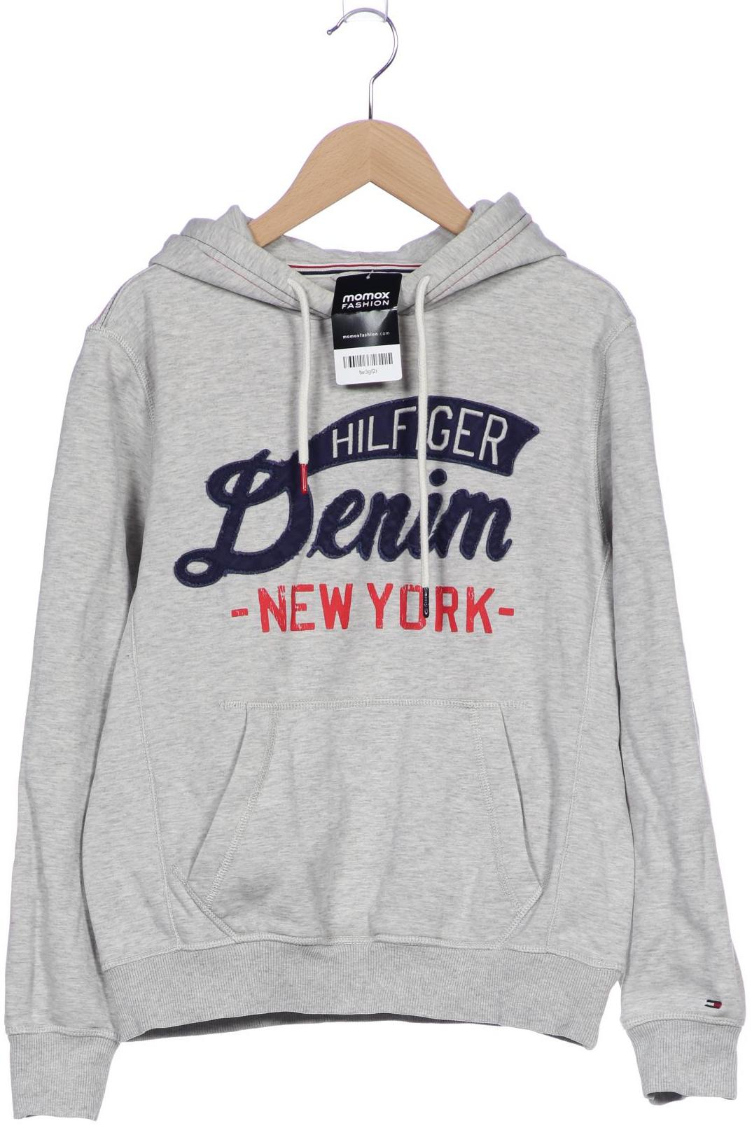 

Tommy Hilfiger Damen Kapuzenpullover, grau, Gr. 34