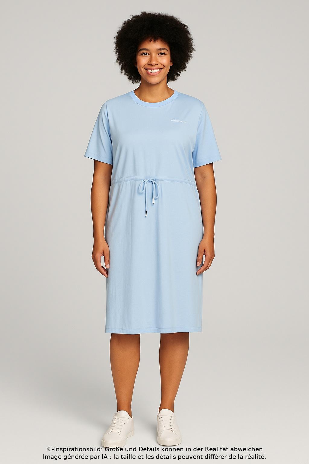 

Tommy Hilfiger Damen Kleid, hellblau, Gr. 44