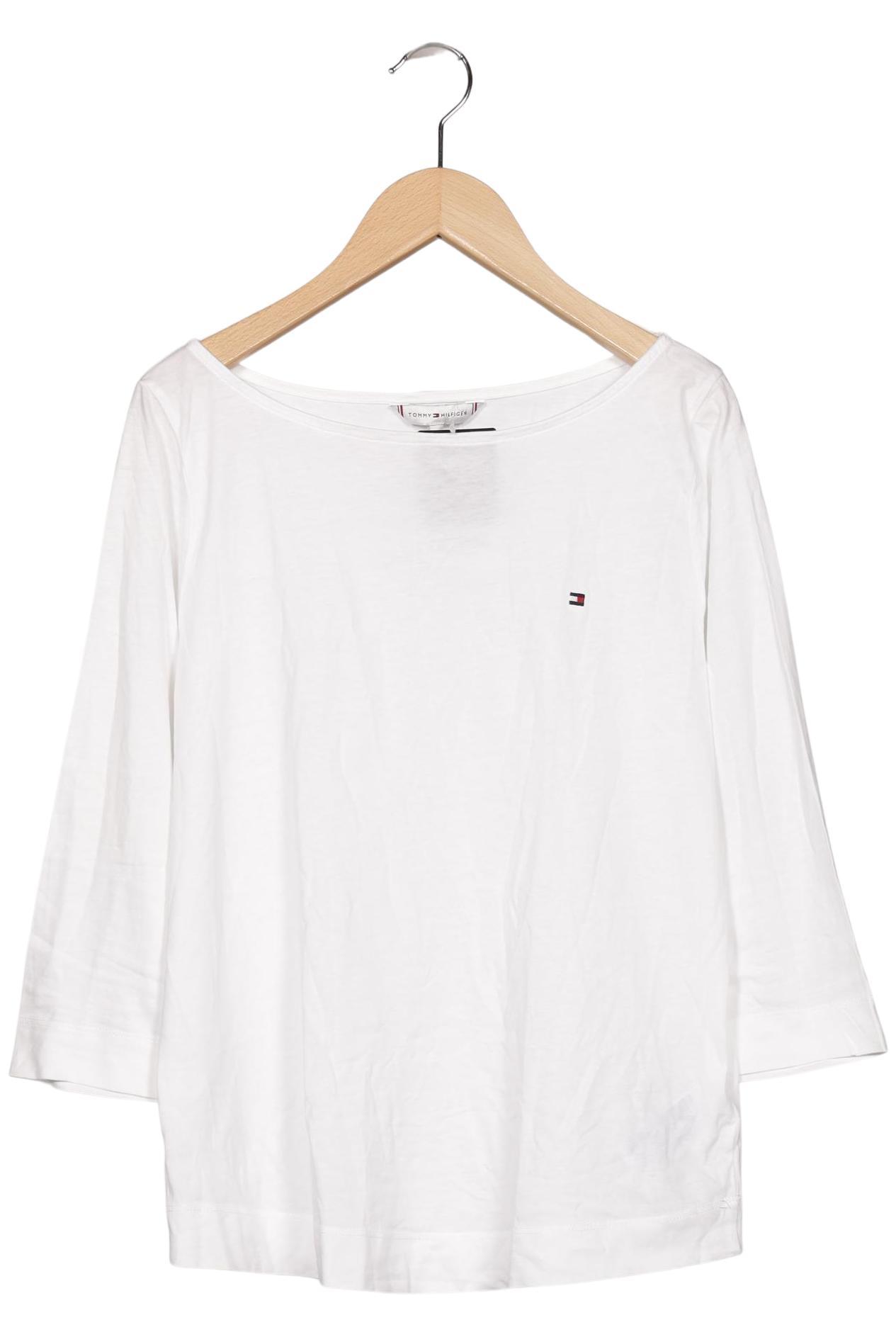 

Tommy Hilfiger Damen Langarmshirt, weiß, Gr. 38