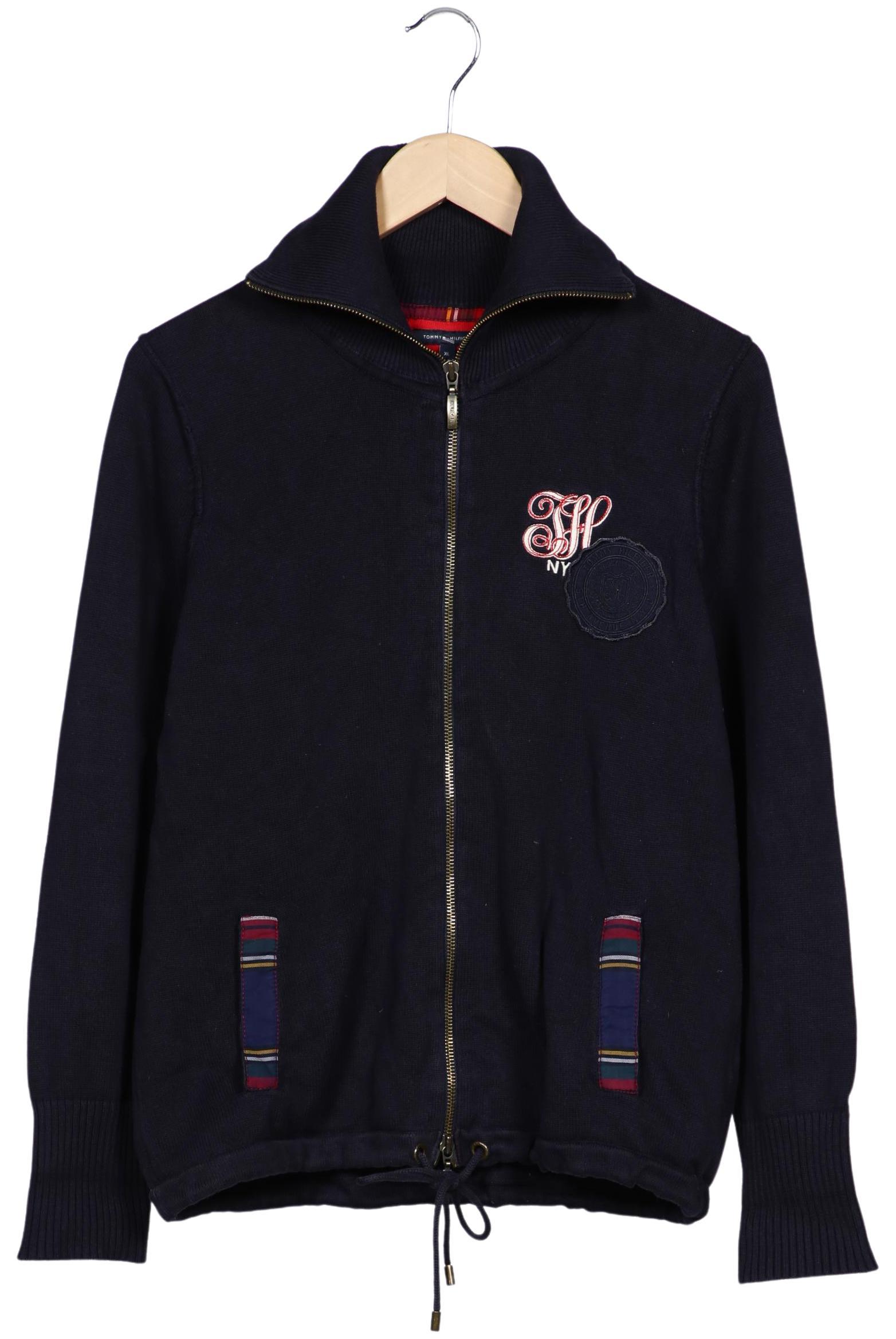 

Tommy Hilfiger Damen Strickjacke, marineblau, Gr. 44