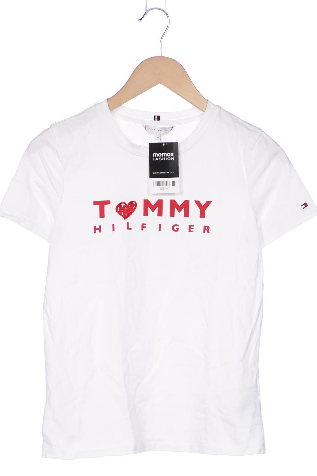 

Tommy Hilfiger Damen T-Shirt, weiß, Gr. 34