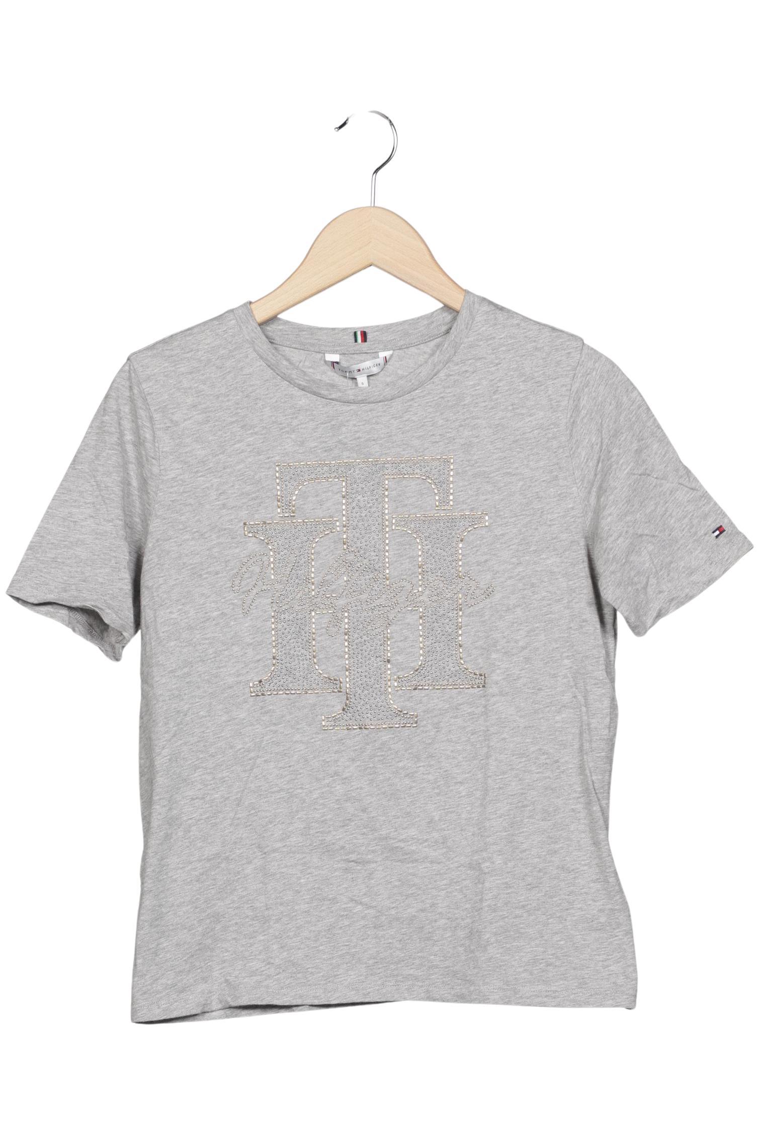 

Tommy Hilfiger Damen T-Shirt, grau, Gr. 36