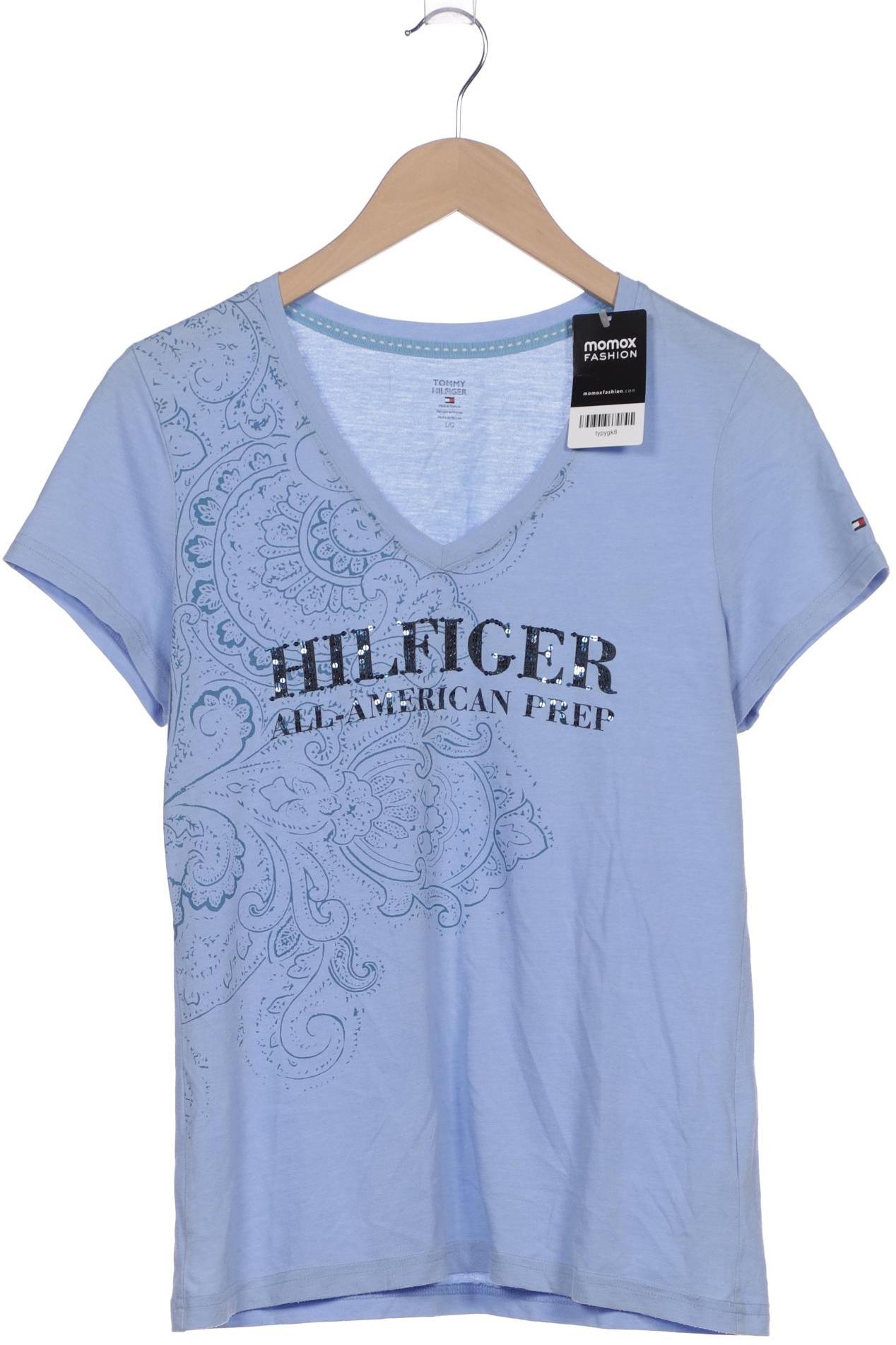 

Tommy Hilfiger Damen T-Shirt, hellblau, Gr. 42