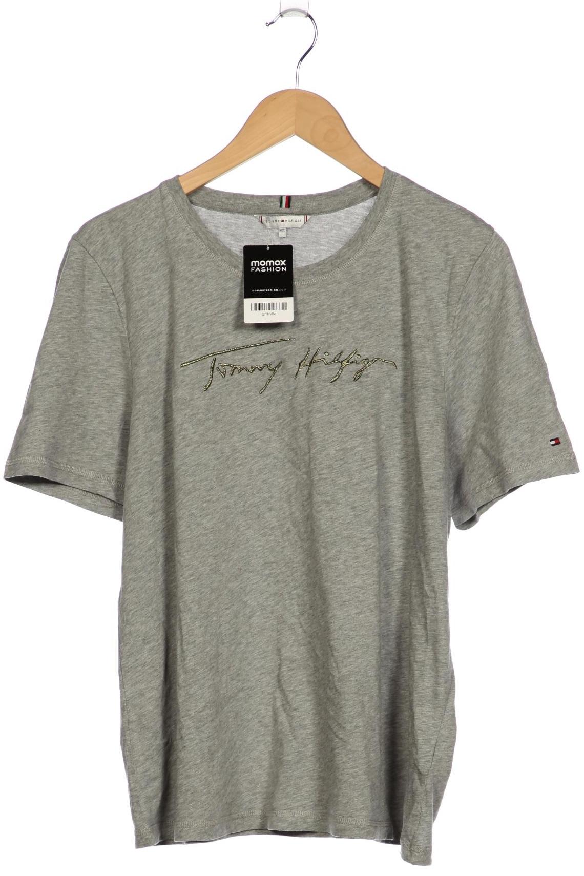 

Tommy Hilfiger Damen T-Shirt, grau, Gr. 48