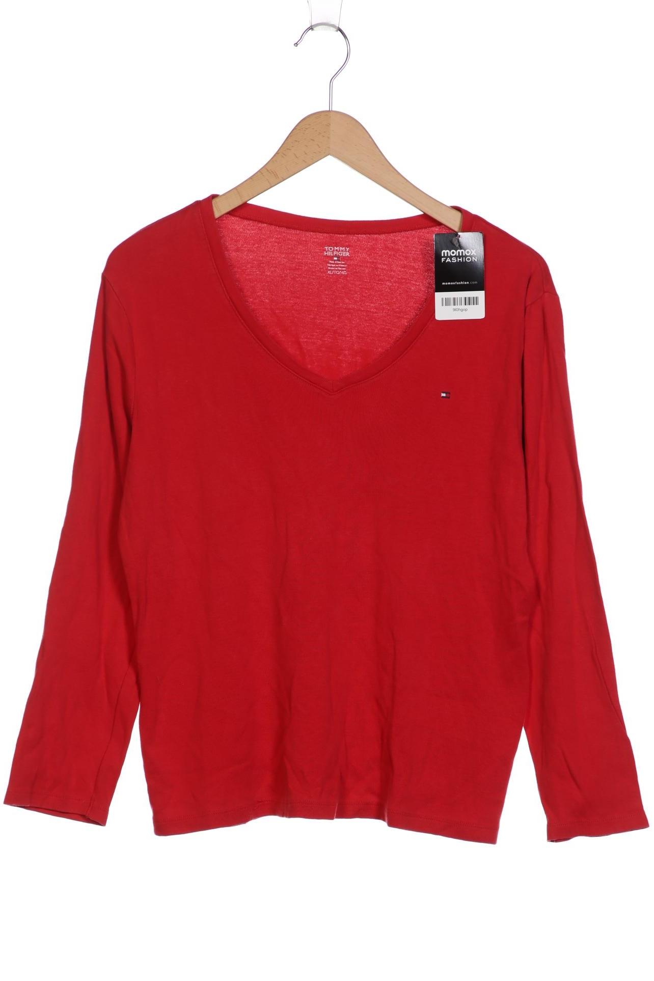 

Tommy Hilfiger Damen Langarmshirt, rot, Gr. 44