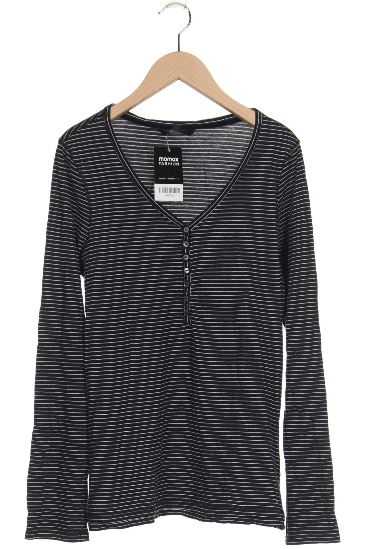 

Tommy Hilfiger Damen Langarmshirt, marineblau, Gr. 38
