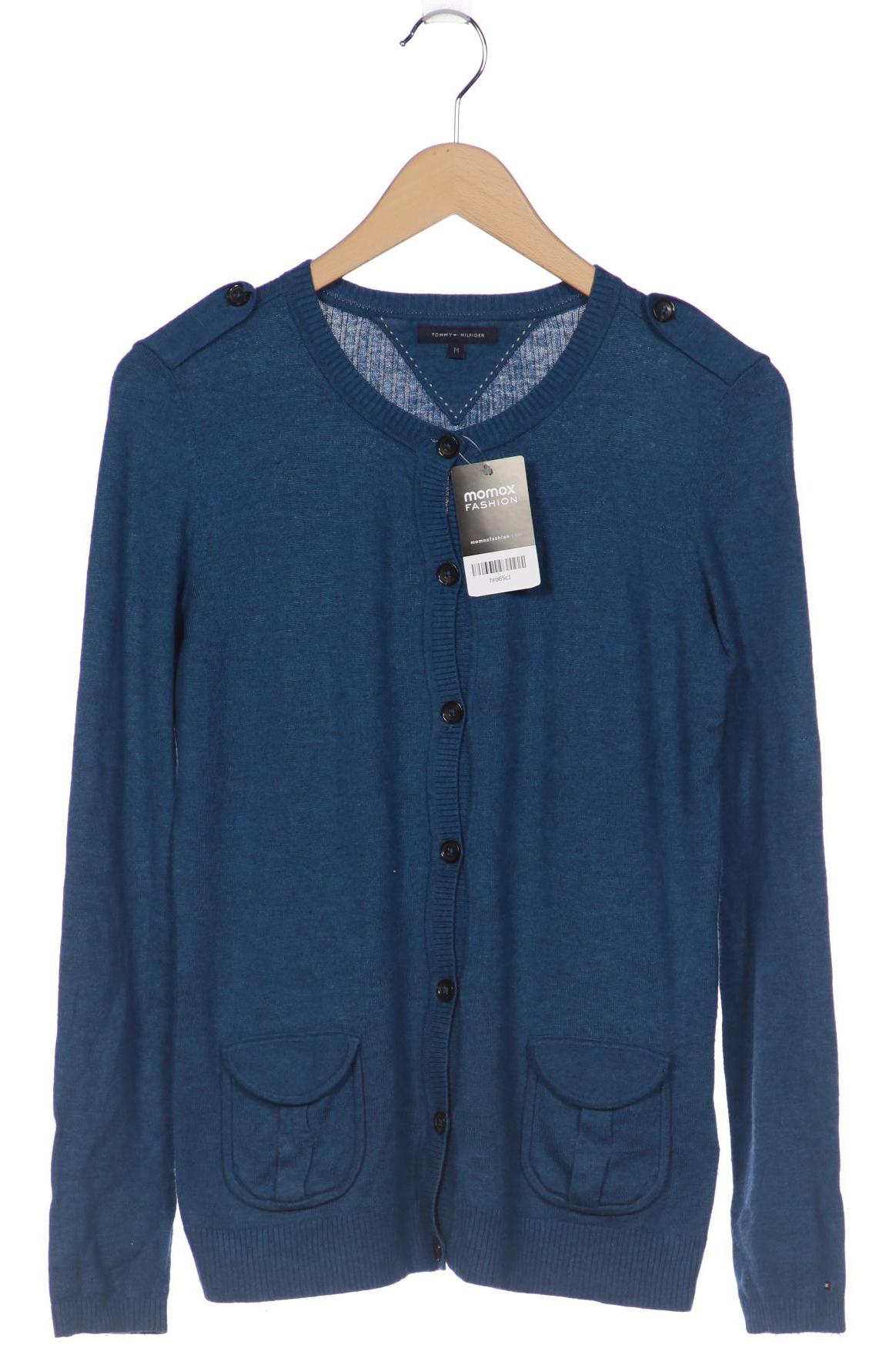 

Tommy Hilfiger Damen Strickjacke, blau, Gr. 38