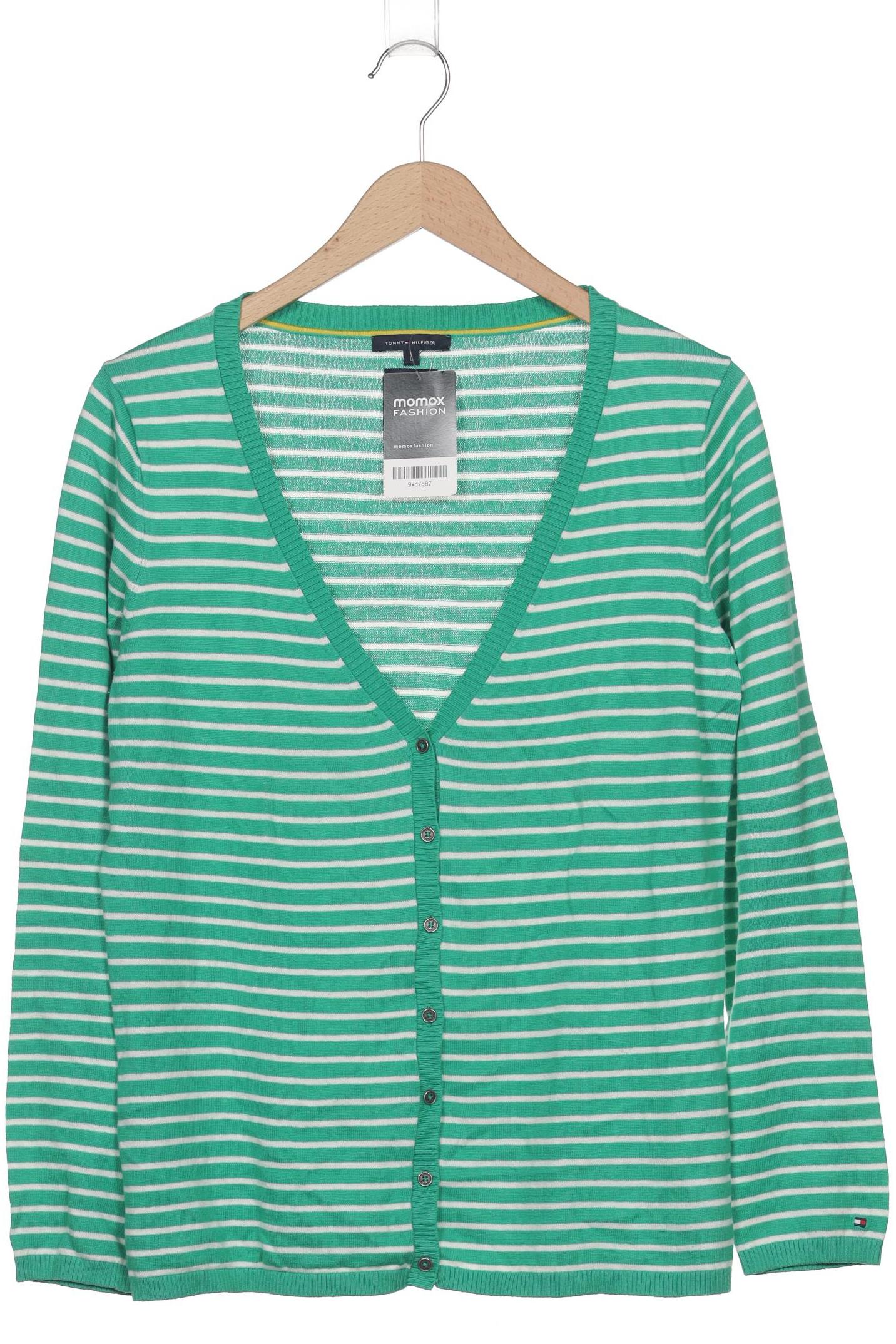 

Tommy Hilfiger Damen Strickjacke, grün, Gr. 42