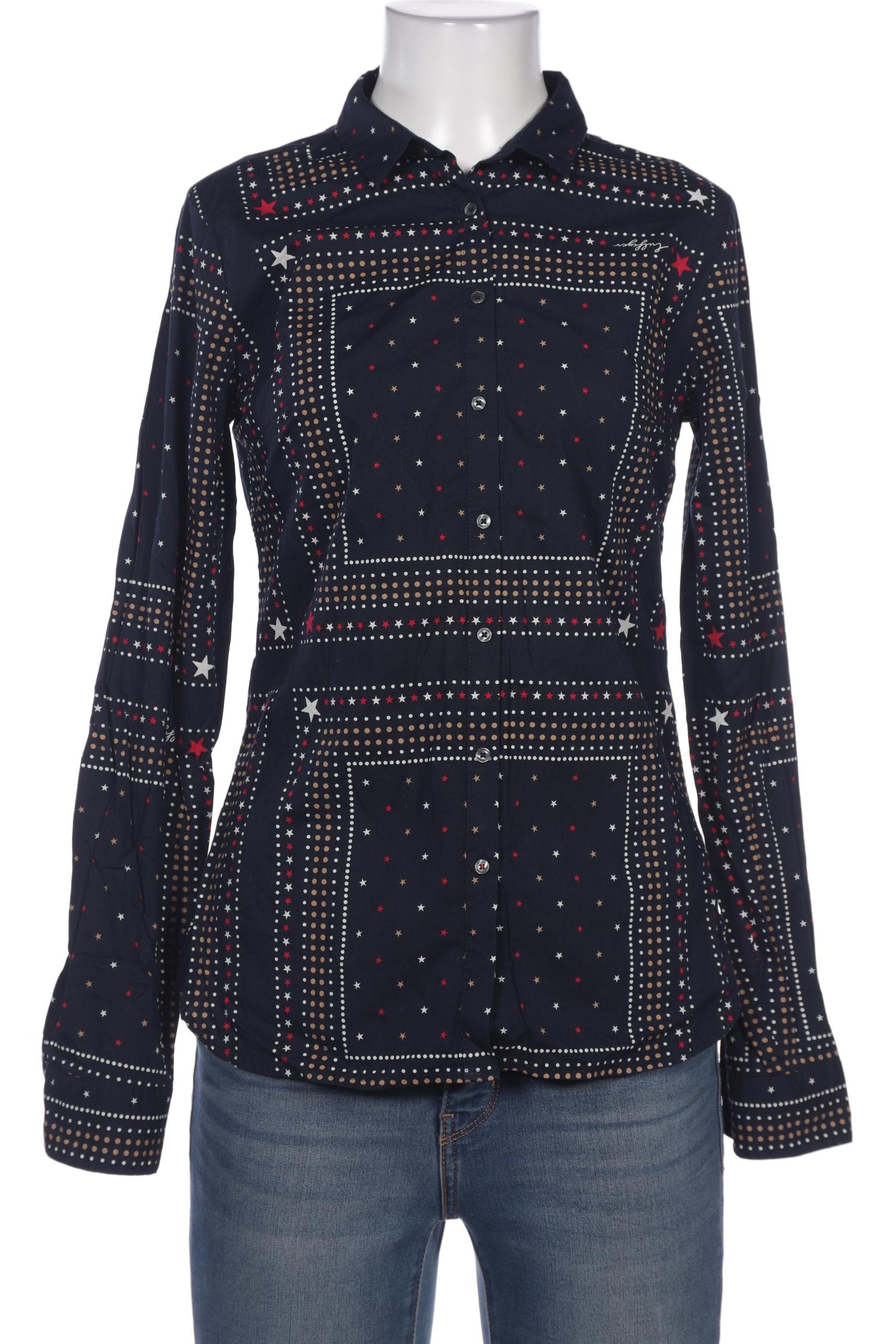 

Tommy Hilfiger Damen Bluse, marineblau, Gr. 4