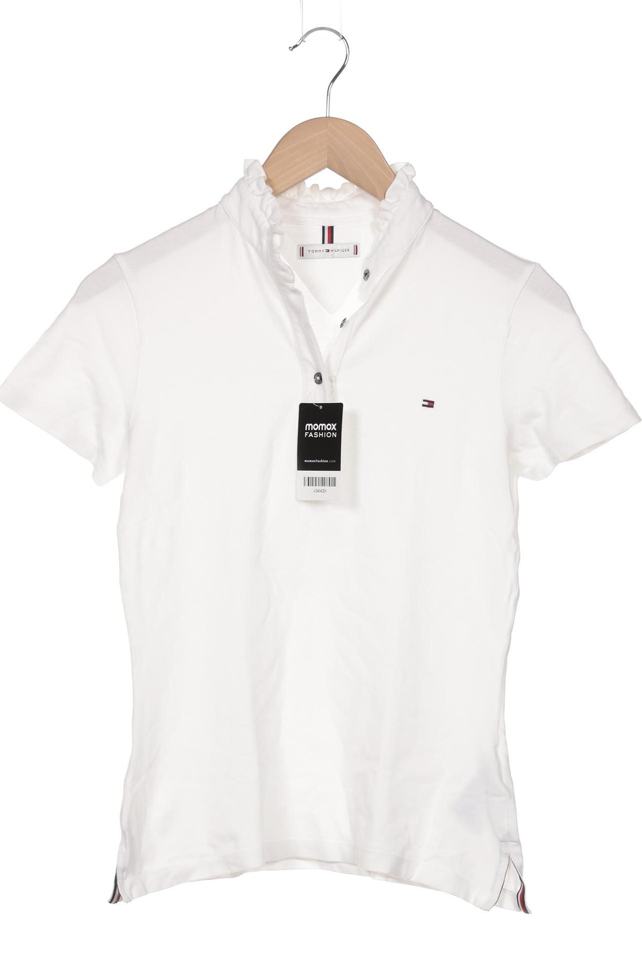 

Tommy Hilfiger Damen Poloshirt, weiß, Gr. 36