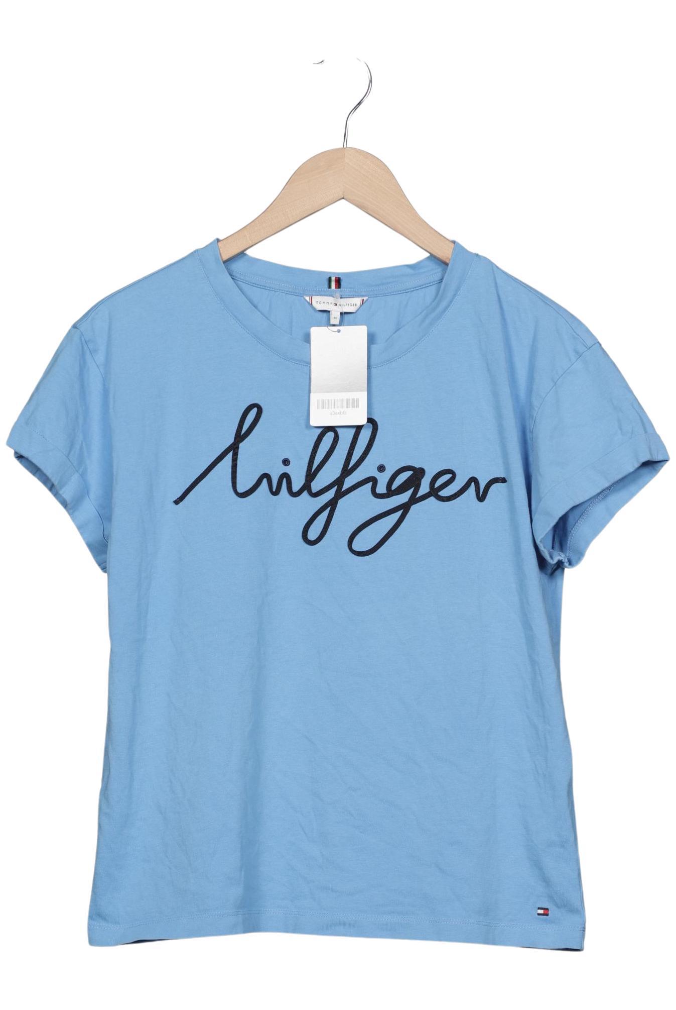 

Tommy Hilfiger Damen T-Shirt, hellblau, Gr. 38