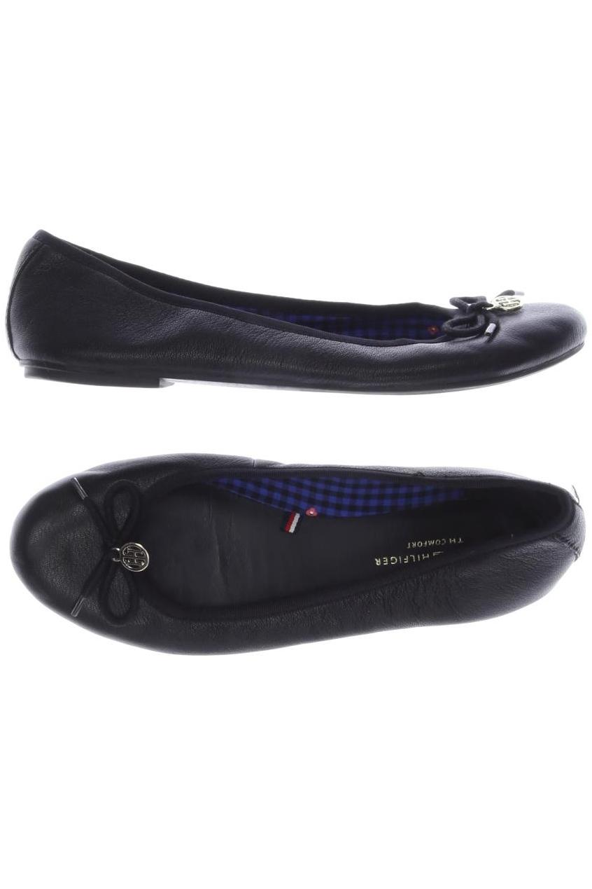 

Tommy Hilfiger Damen Ballerinas, schwarz, Gr. 37