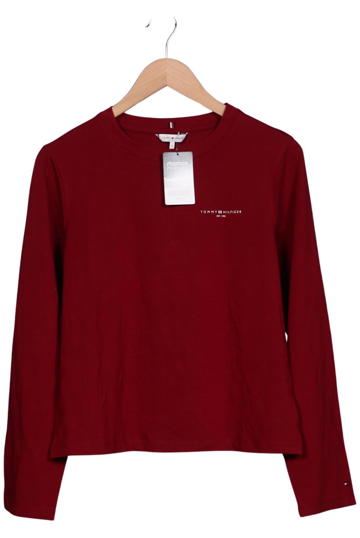 

Tommy Hilfiger Damen Langarmshirt, rot, Gr. 36