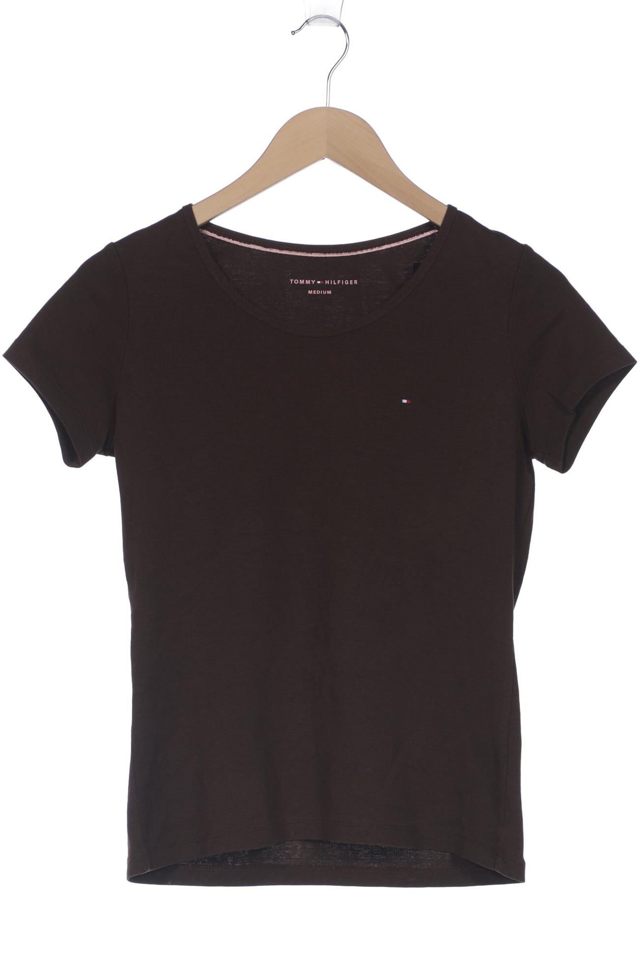 

Tommy Hilfiger Damen T-Shirt, braun, Gr. 38