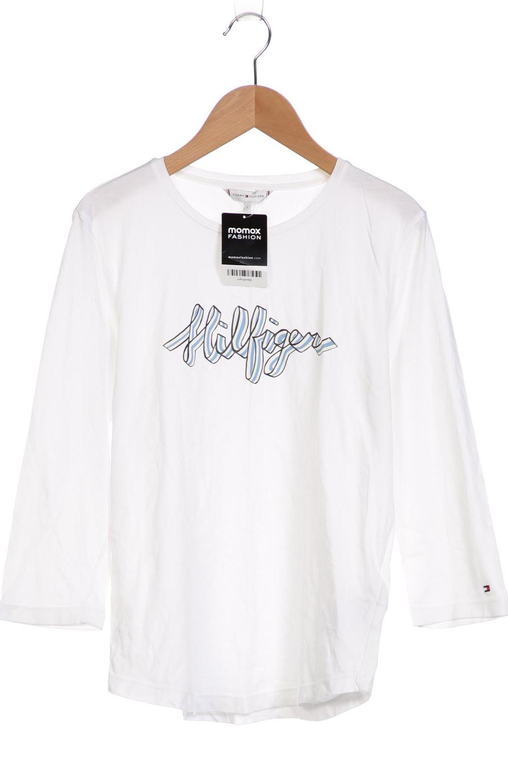 

Tommy Hilfiger Damen Langarmshirt, weiß, Gr. 36