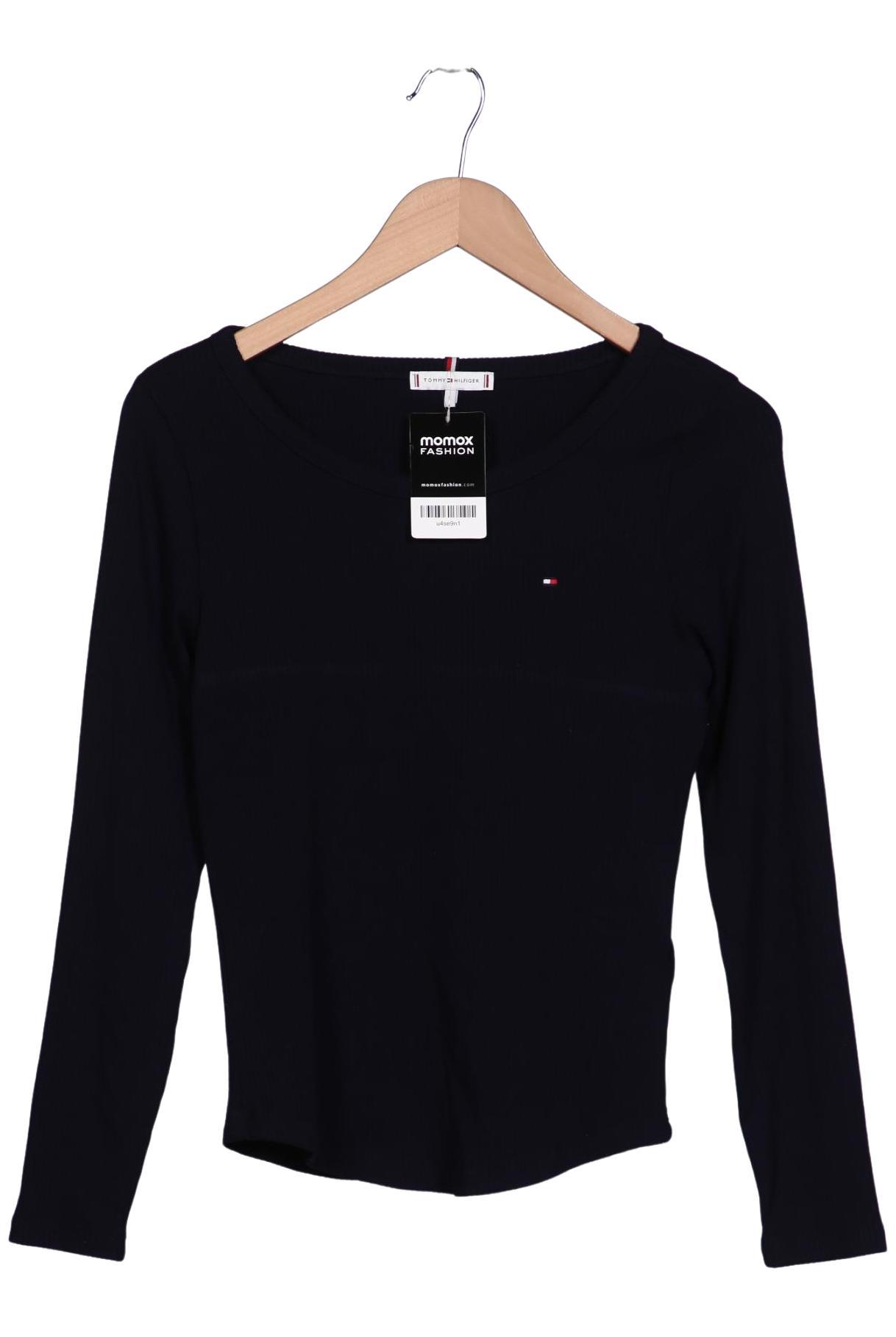 

Tommy Hilfiger Damen Langarmshirt, marineblau, Gr. 42