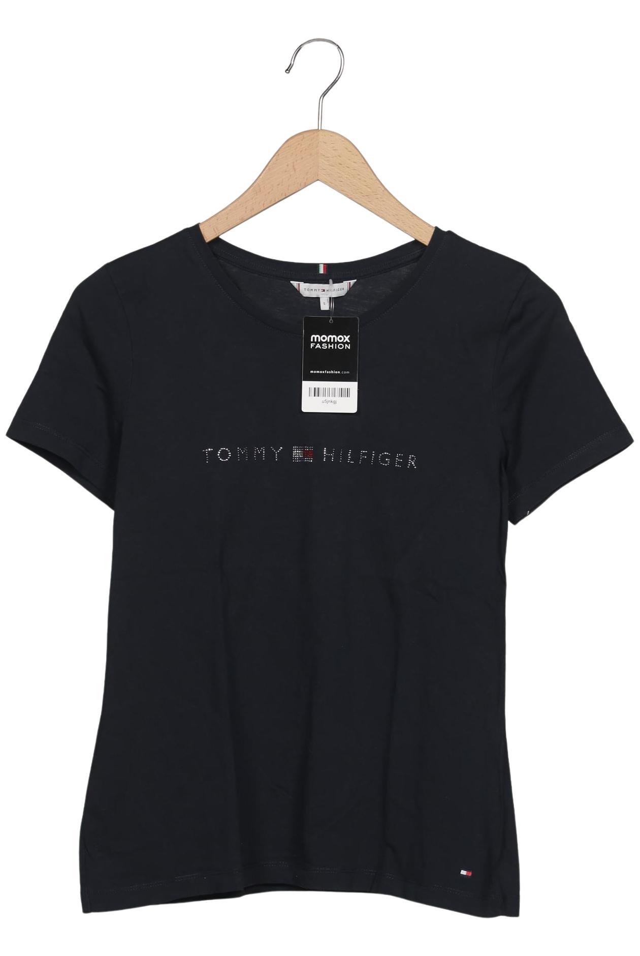 

Tommy Hilfiger Damen T-Shirt, marineblau, Gr. 36