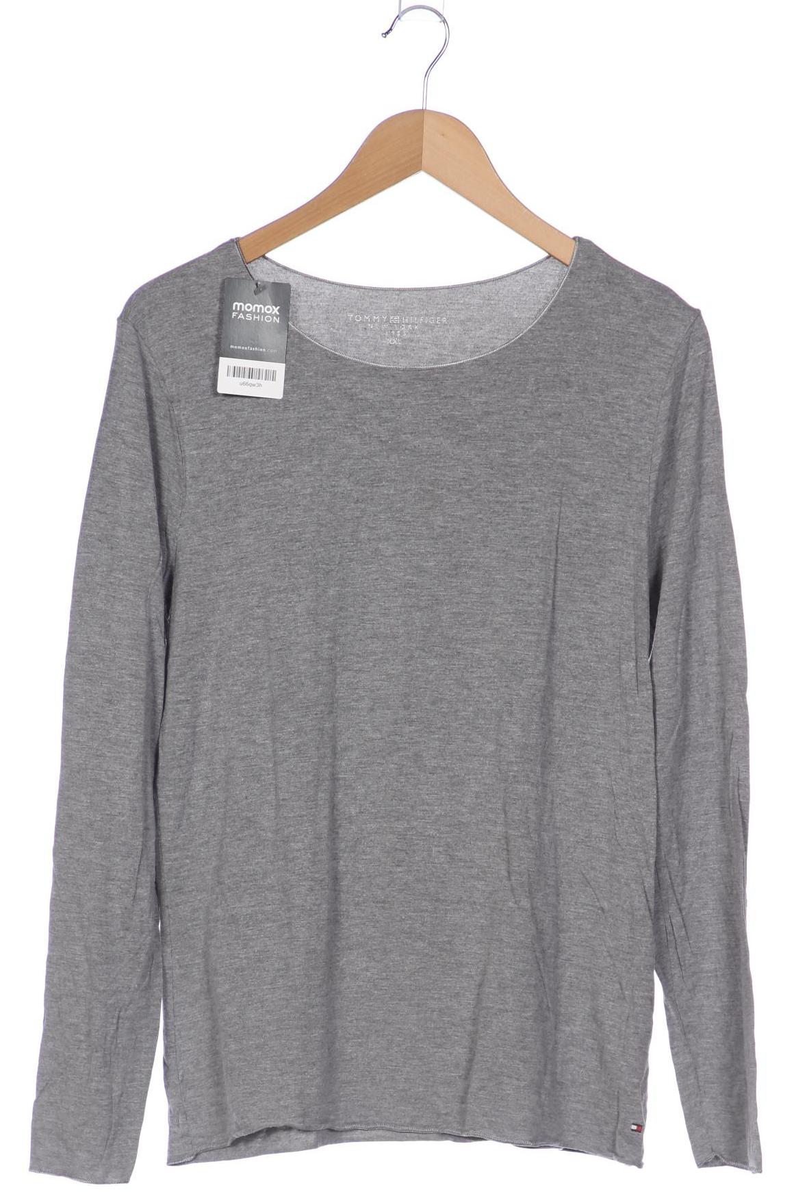 

Tommy Hilfiger Damen Langarmshirt, grau, Gr. 46