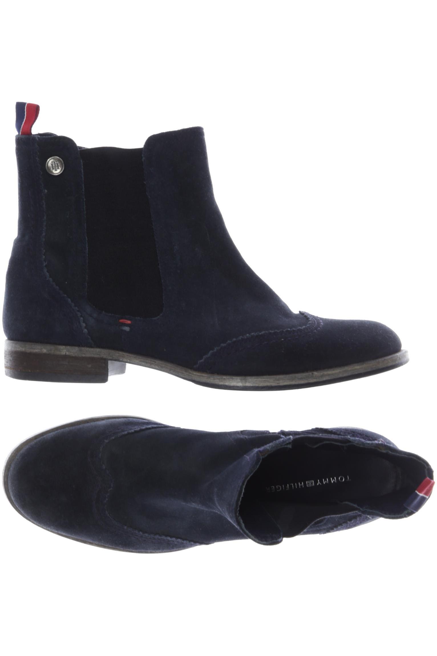 

Tommy Hilfiger Damen Stiefelette, marineblau, Gr. 37