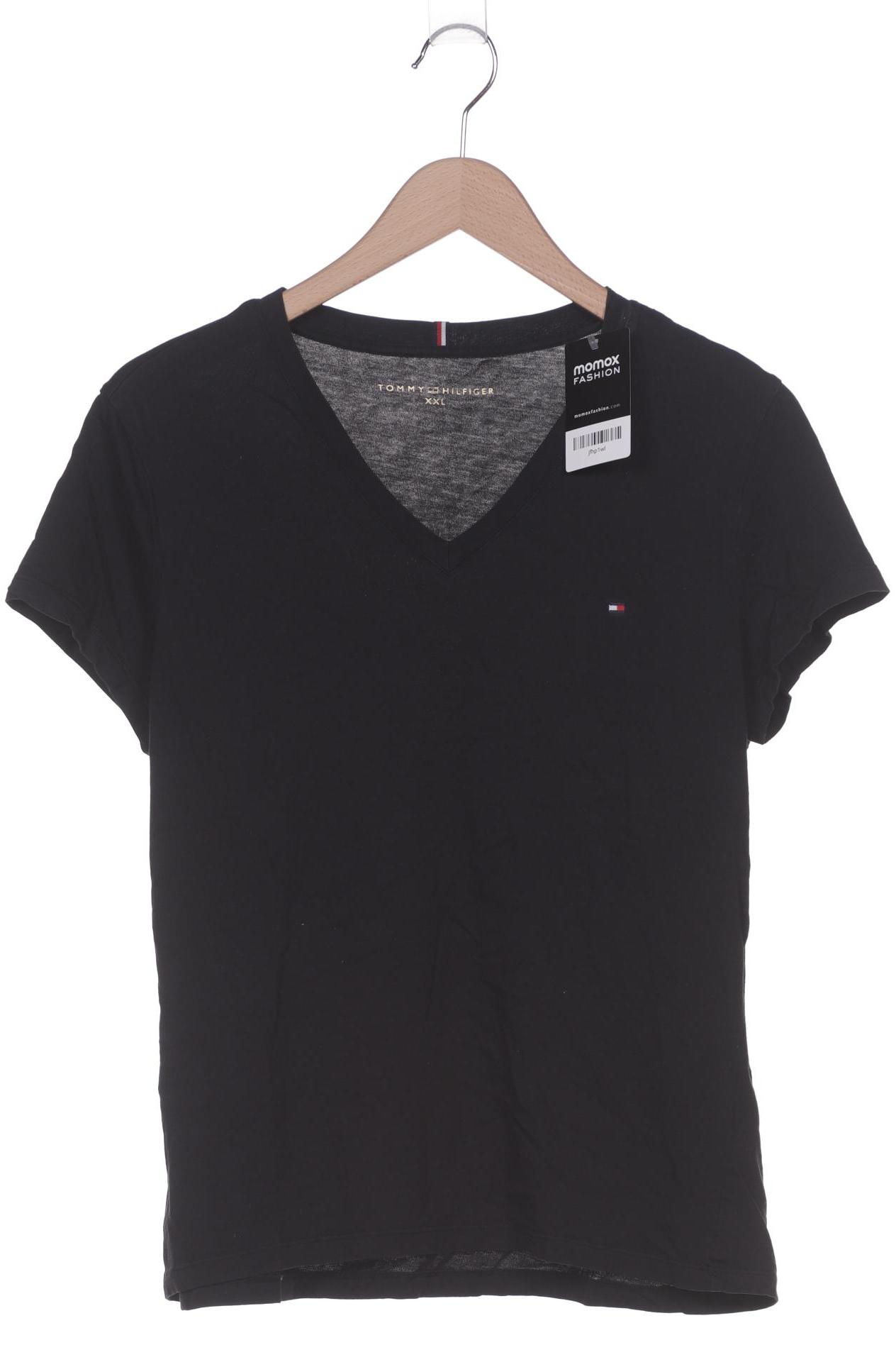 

Tommy Hilfiger Damen T-Shirt, schwarz, Gr. 46