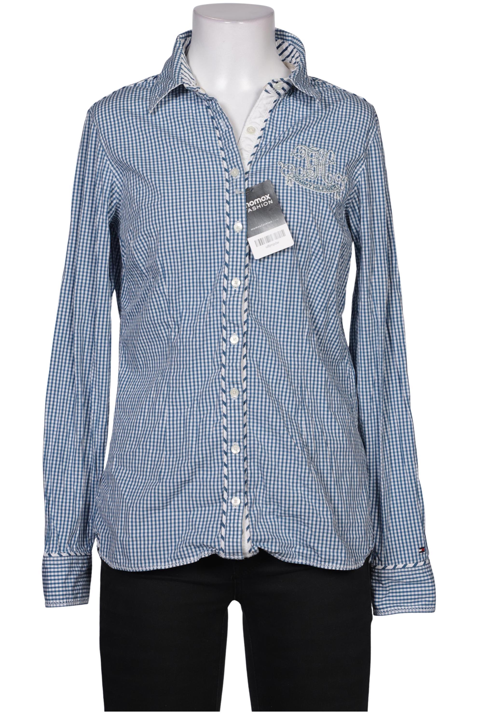 

Tommy Hilfiger Damen Bluse, blau, Gr. 38