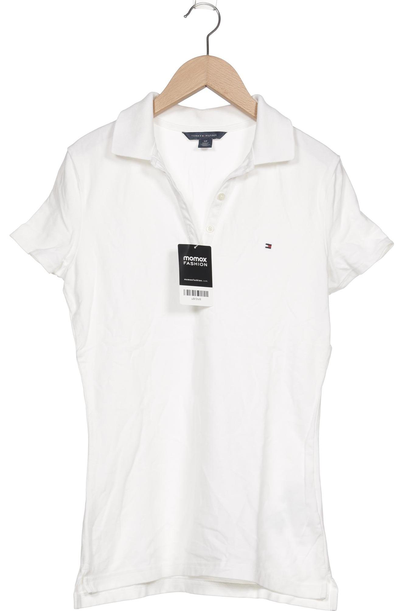 

Tommy Hilfiger Damen Poloshirt, cremeweiß, Gr. 36