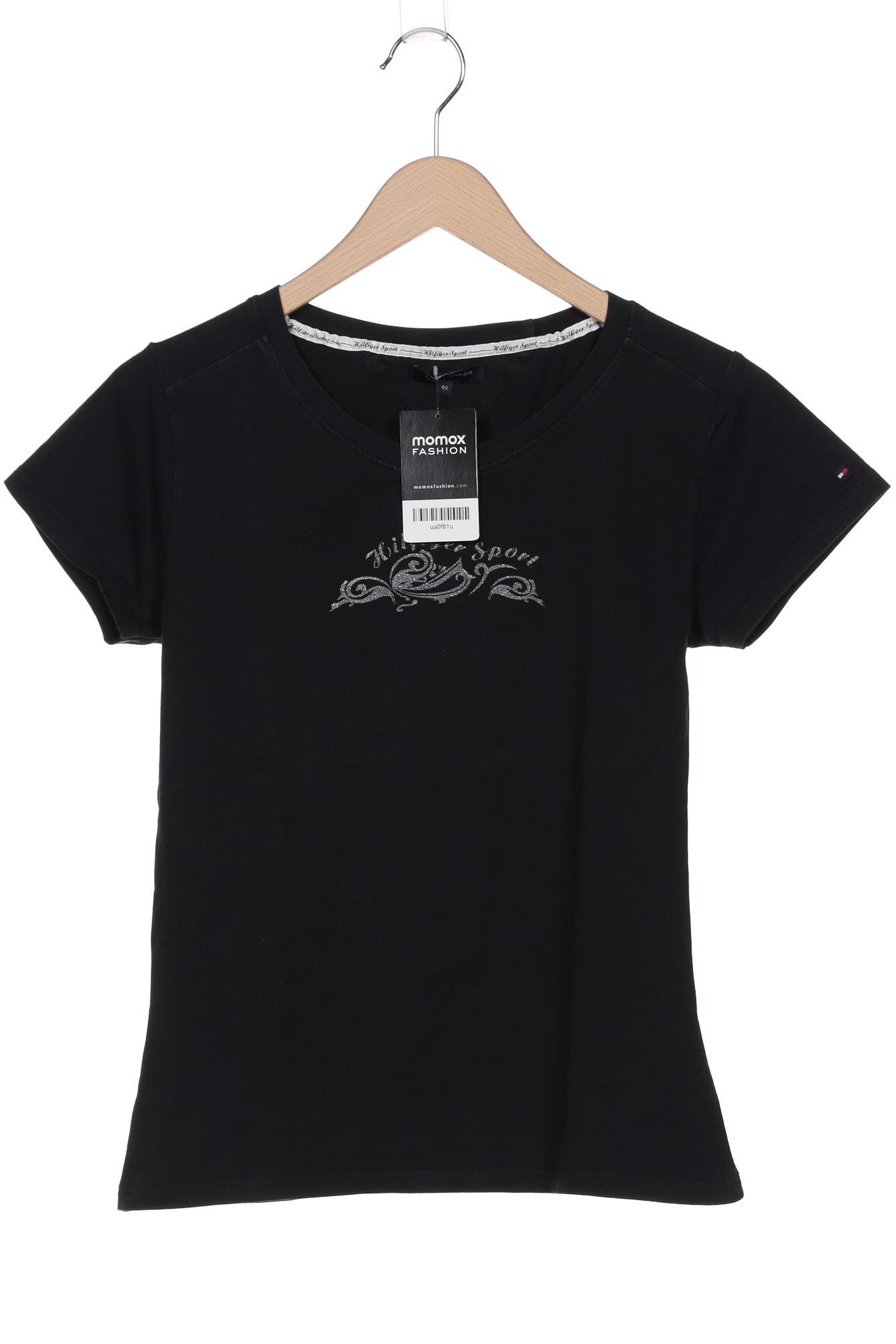 

Tommy Hilfiger Damen T-Shirt, schwarz, Gr. 40