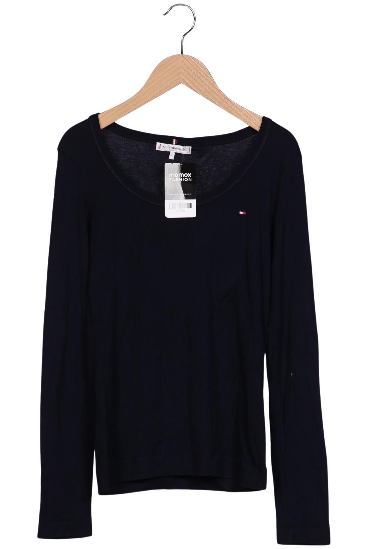 

Tommy Hilfiger Damen Langarmshirt, marineblau, Gr. 36