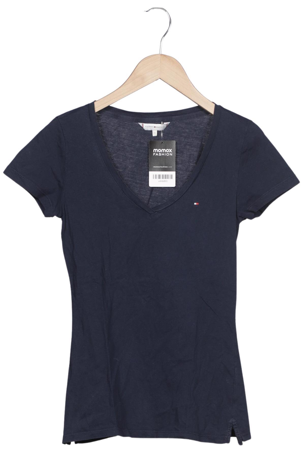 

Tommy Hilfiger Damen T-Shirt, marineblau, Gr. 36