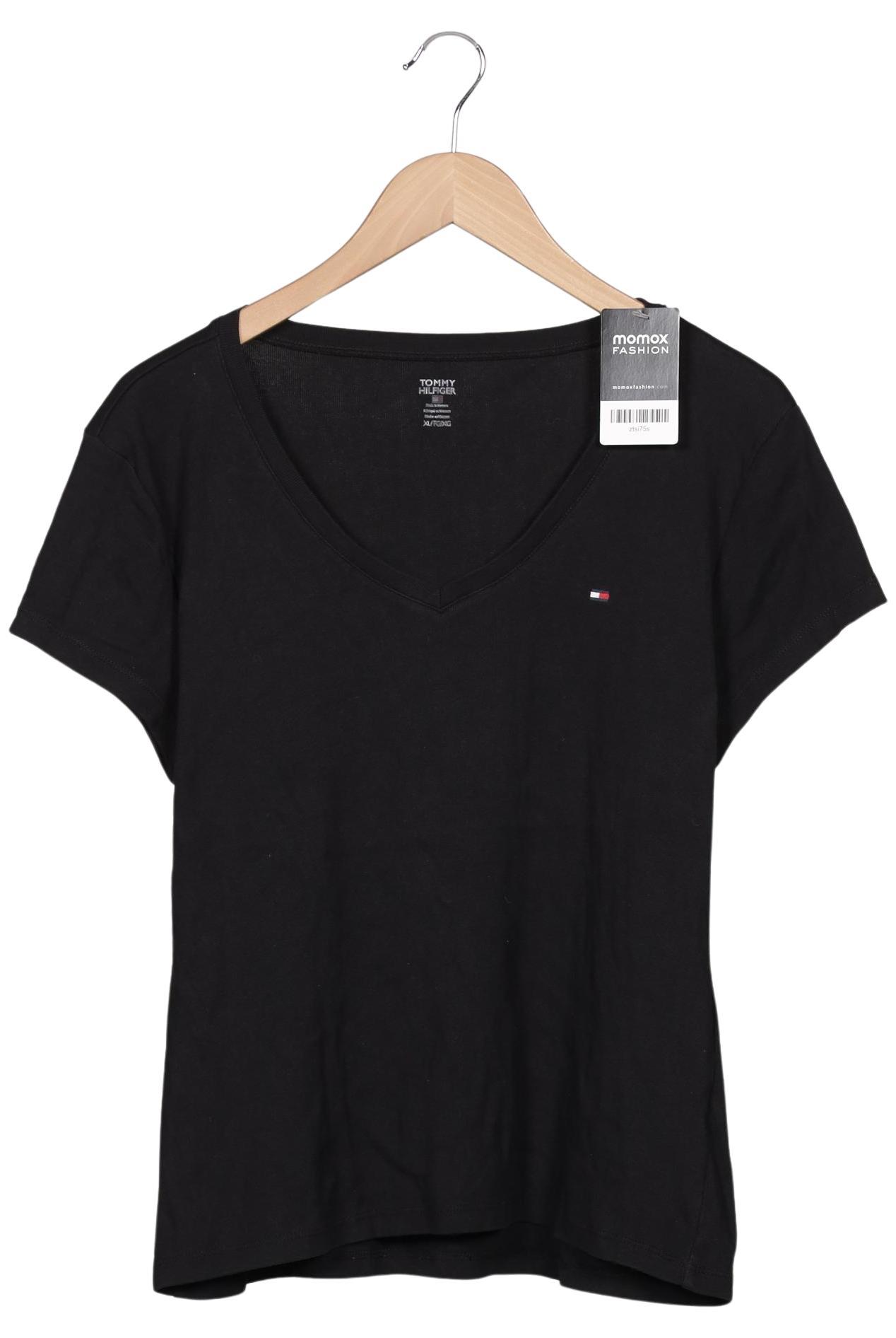 

Tommy Hilfiger Damen T-Shirt, schwarz, Gr. 44