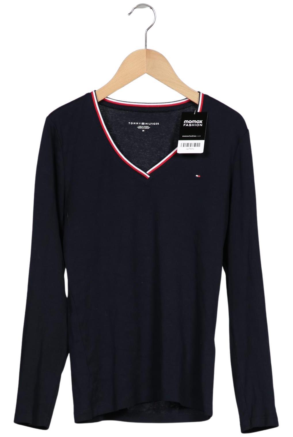 

Tommy Hilfiger Damen Langarmshirt, marineblau, Gr. 38