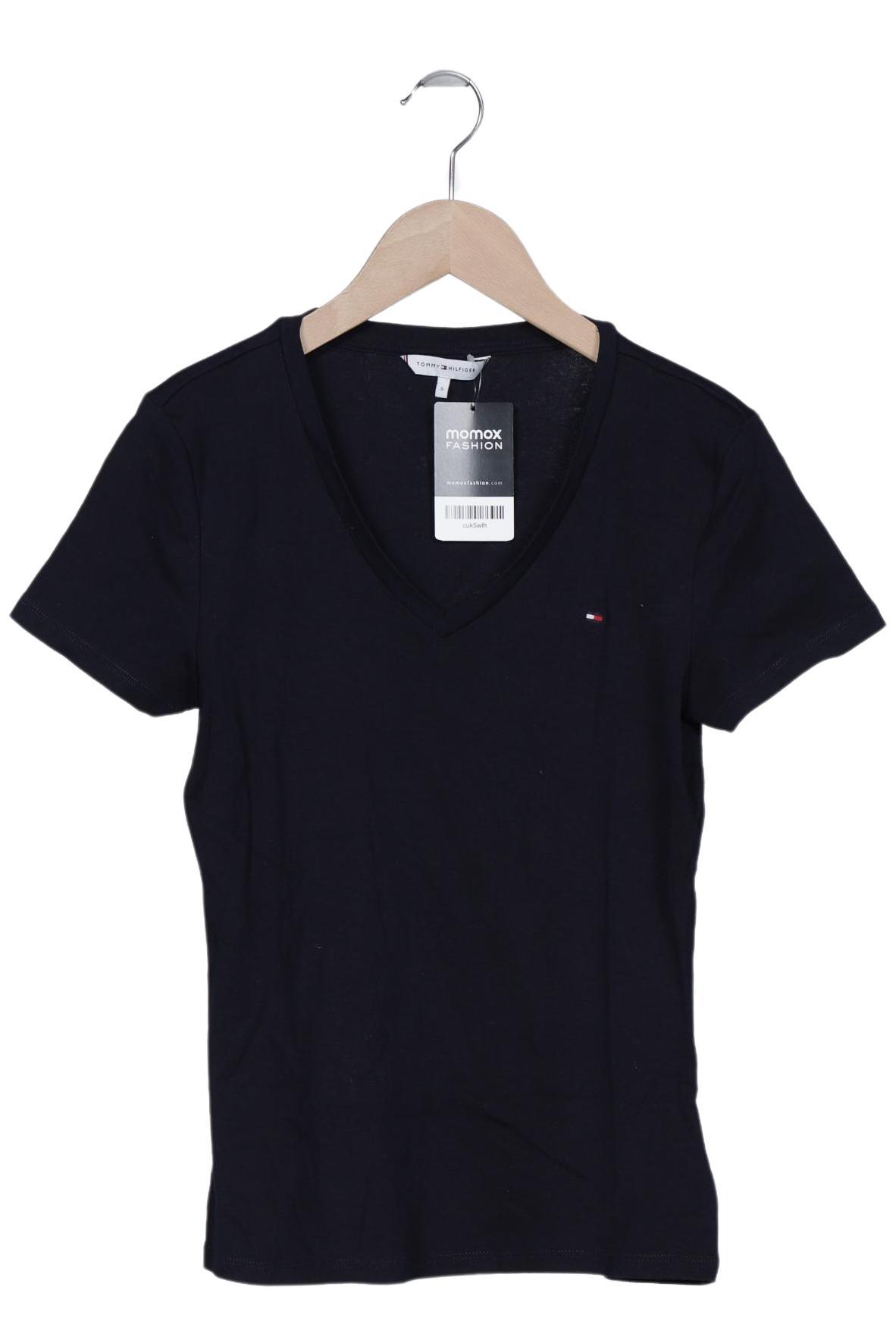 

Tommy Hilfiger Damen T-Shirt, marineblau, Gr. 36