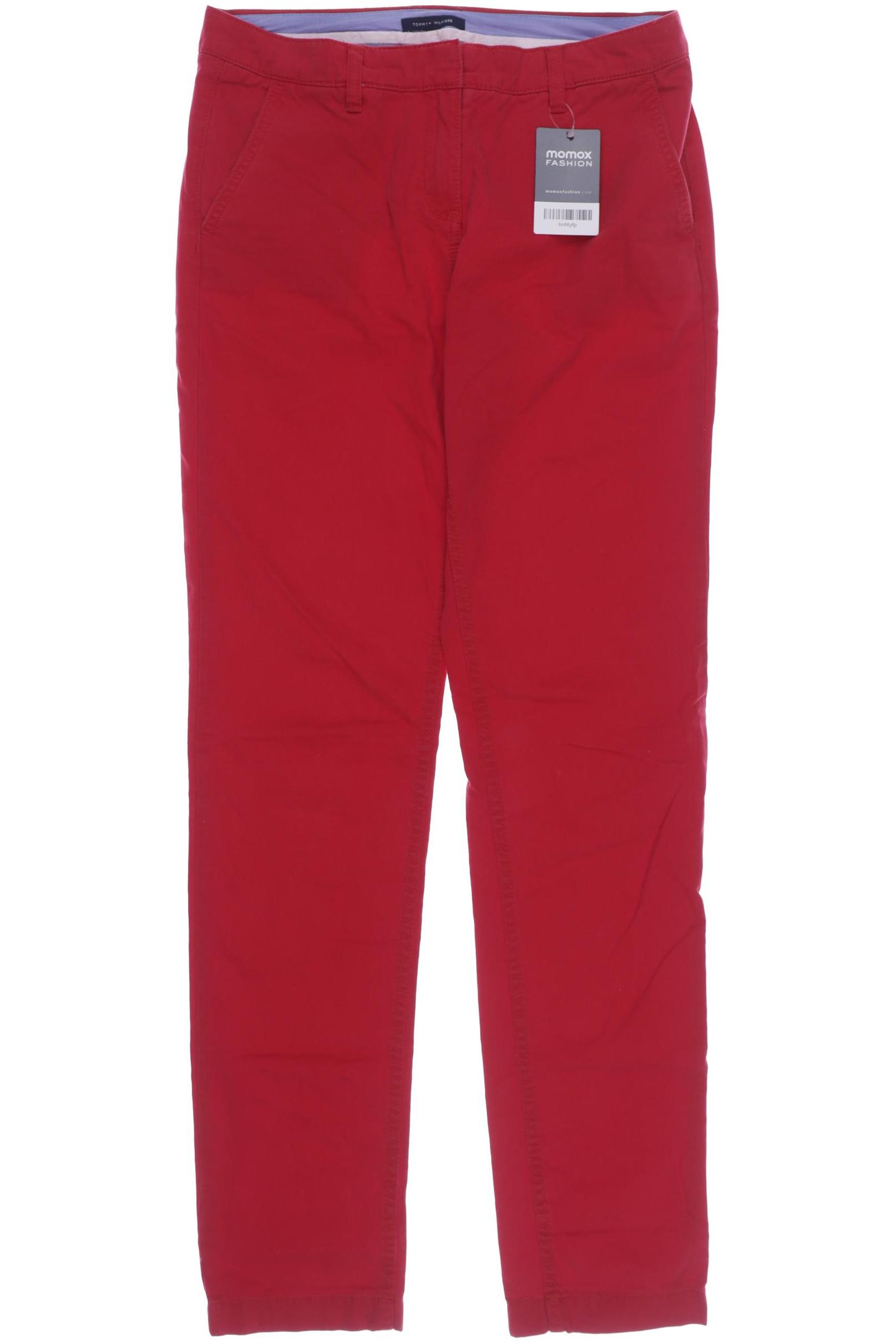 

Tommy Hilfiger Damen Stoffhose, rot, Gr. 4