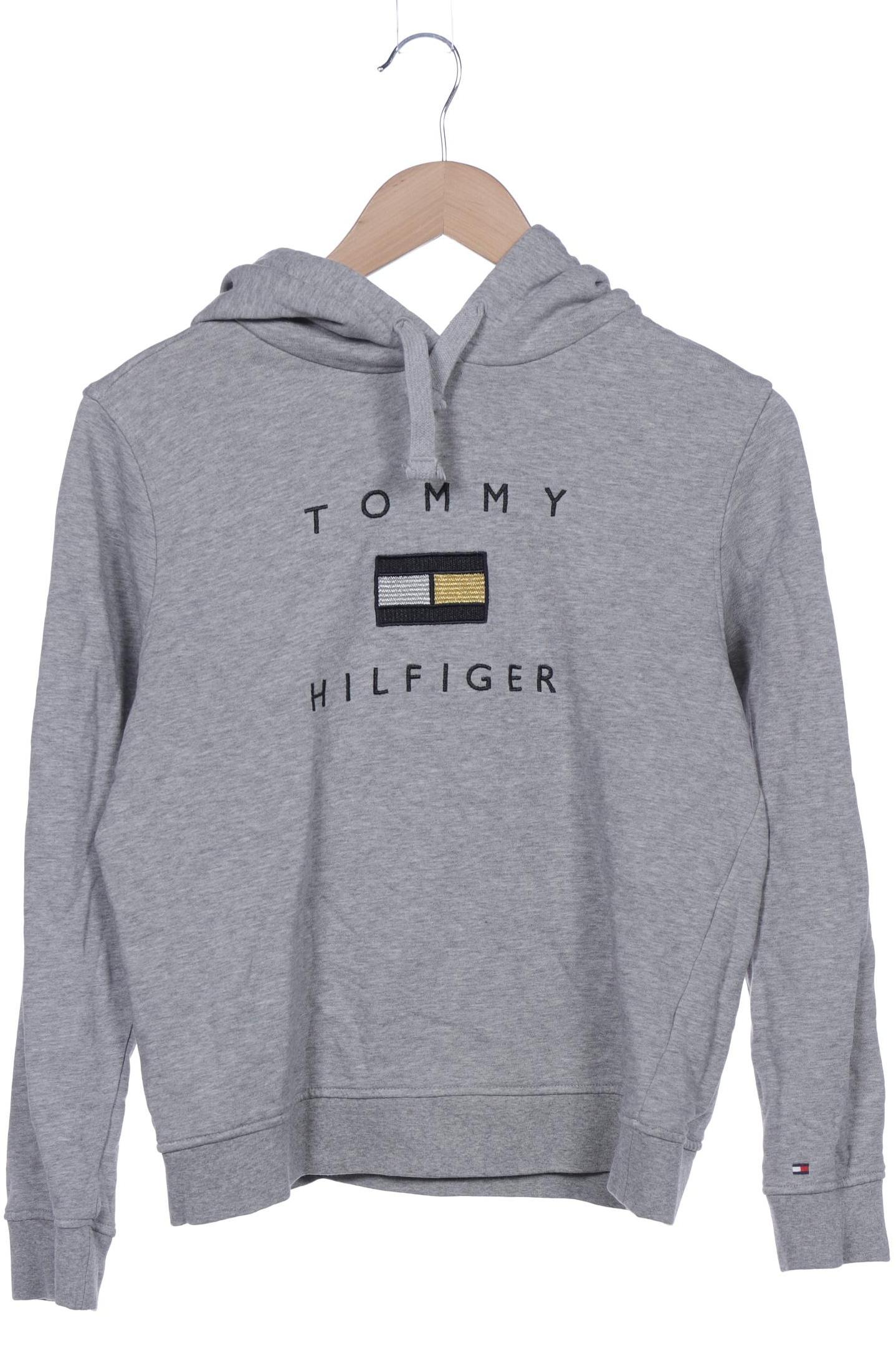 

Tommy Hilfiger Damen Kapuzenpullover, grau, Gr. 34