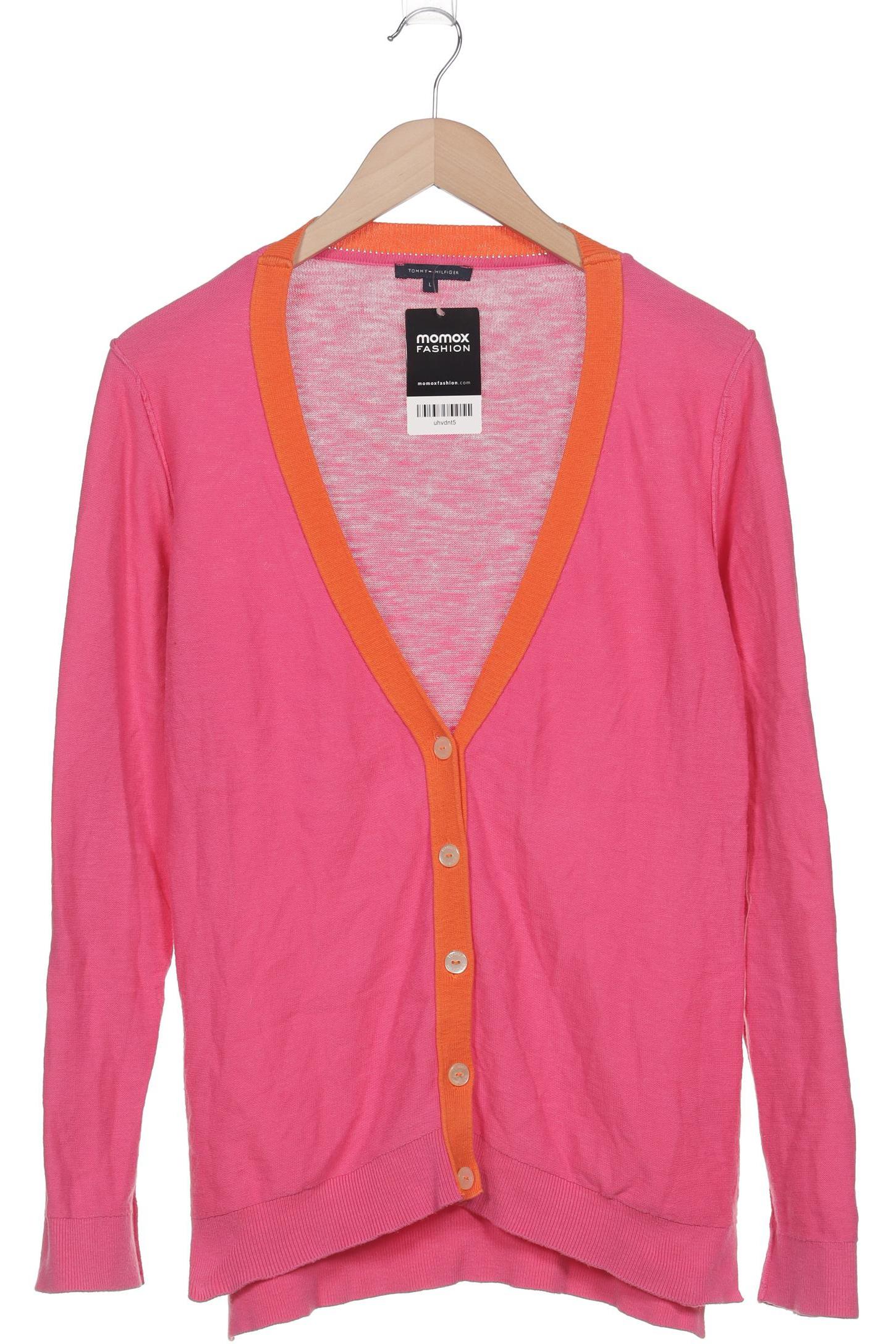 

Tommy Hilfiger Damen Strickjacke, pink, Gr. 42