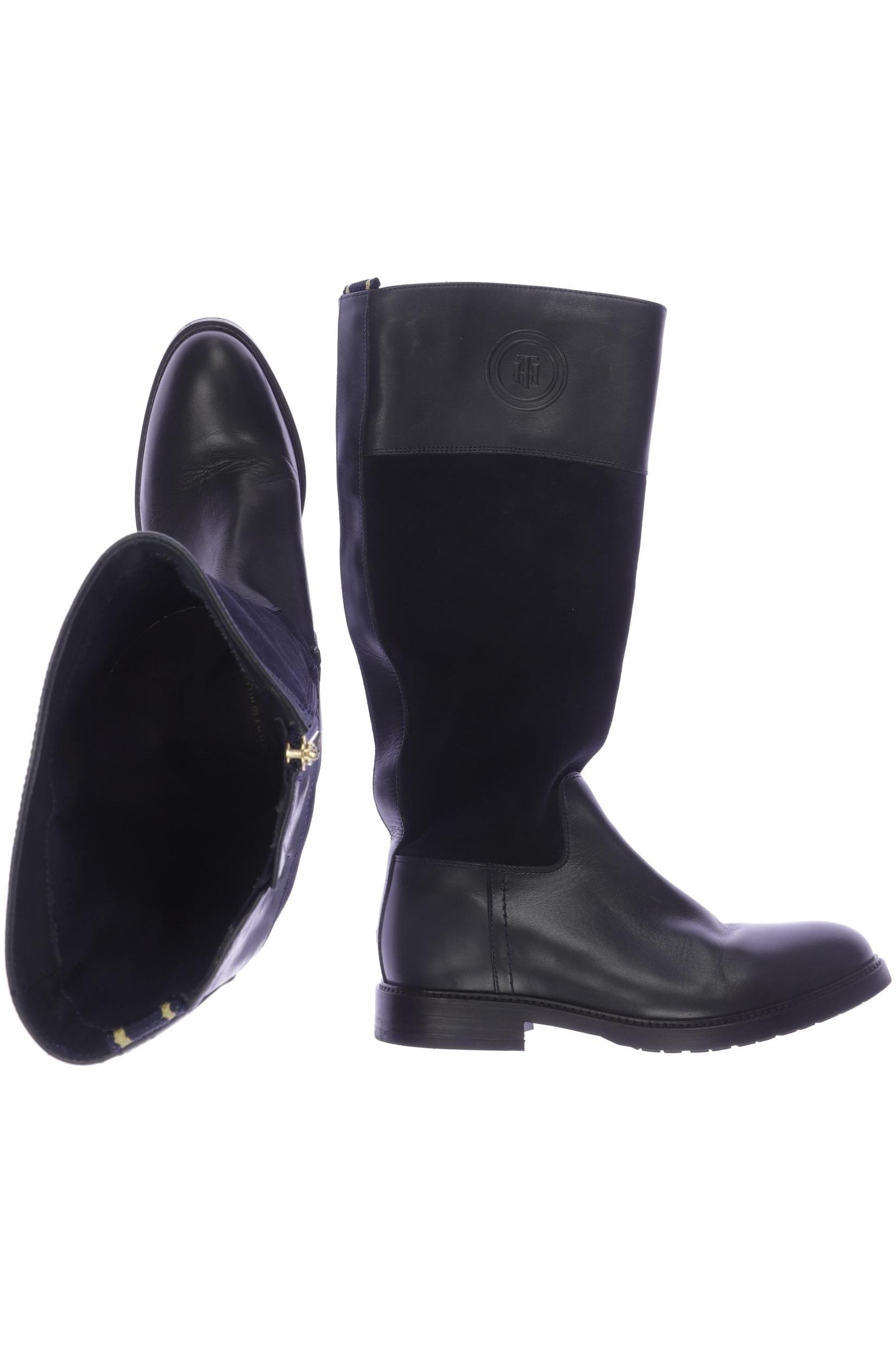 

Tommy Hilfiger Damen Stiefel, marineblau