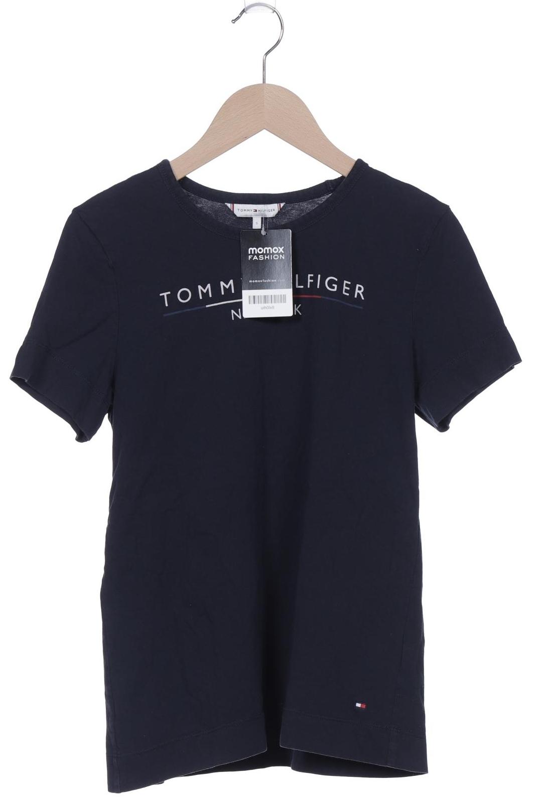 

Tommy Hilfiger Damen T-Shirt, marineblau, Gr. 36