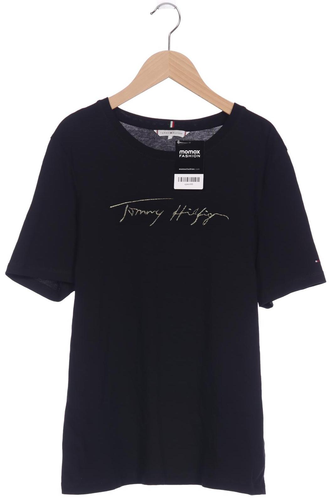

Tommy Hilfiger Damen T-Shirt, schwarz, Gr. 42