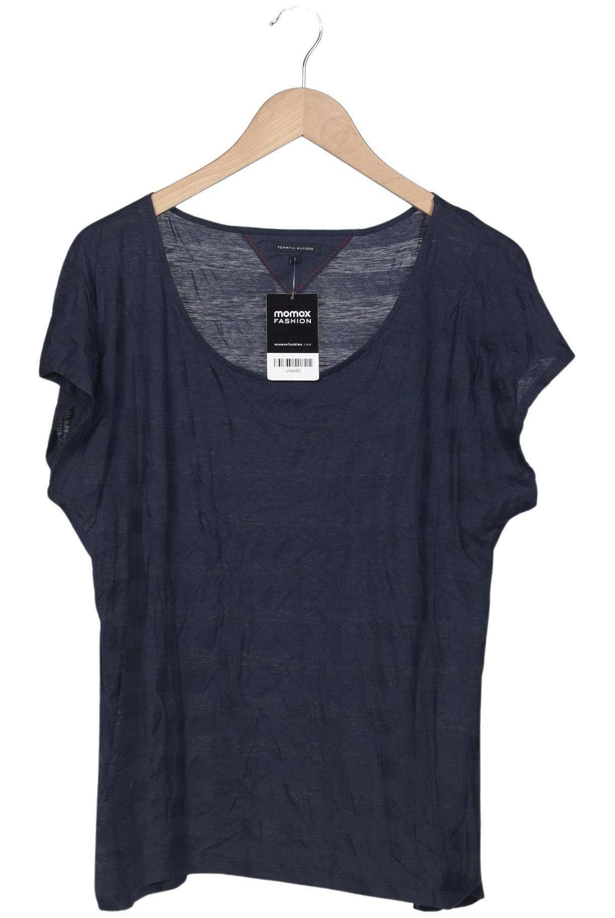 

Tommy Hilfiger Damen T-Shirt, marineblau, Gr. 42