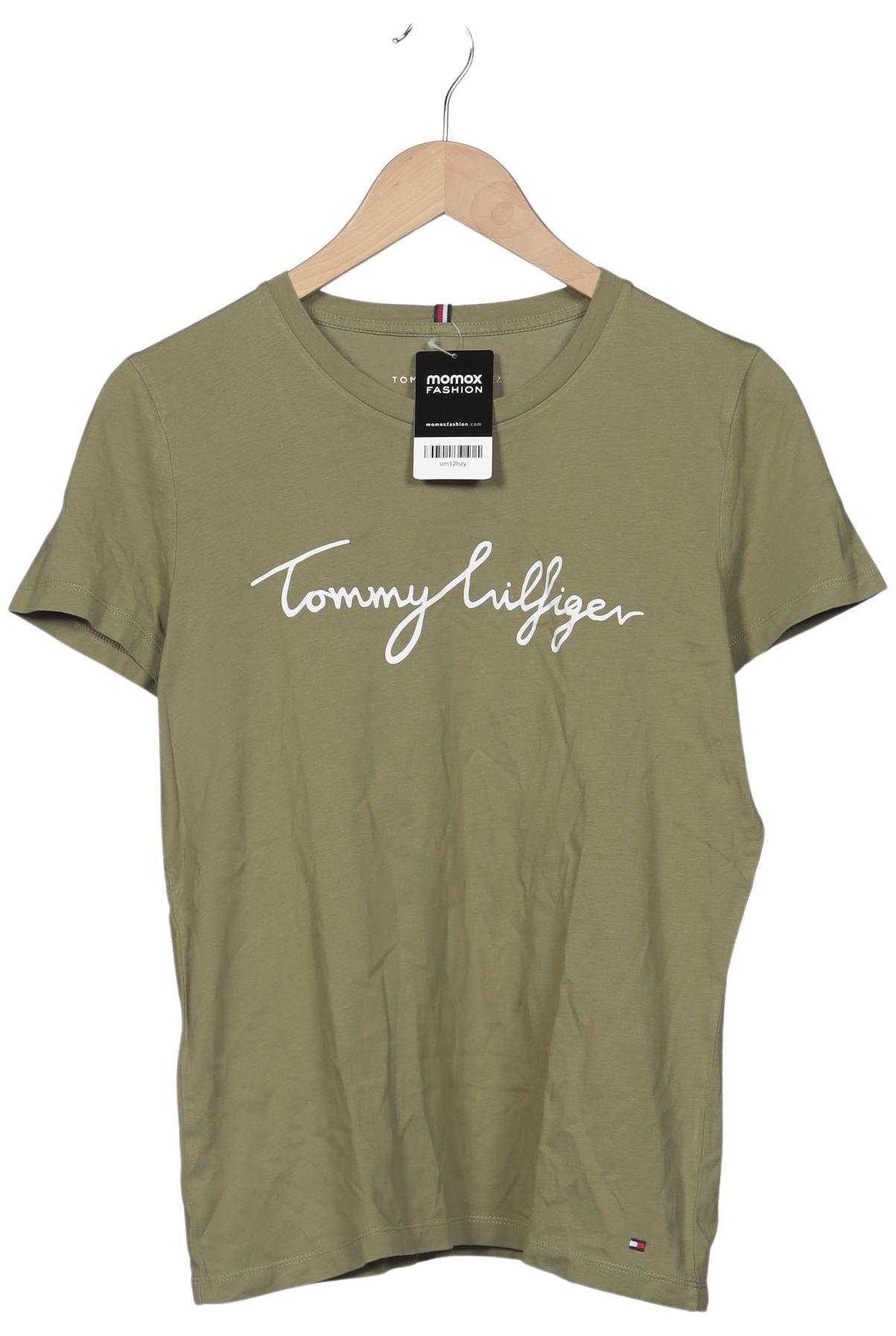 

Tommy Hilfiger Damen T-Shirt, grün, Gr. 38