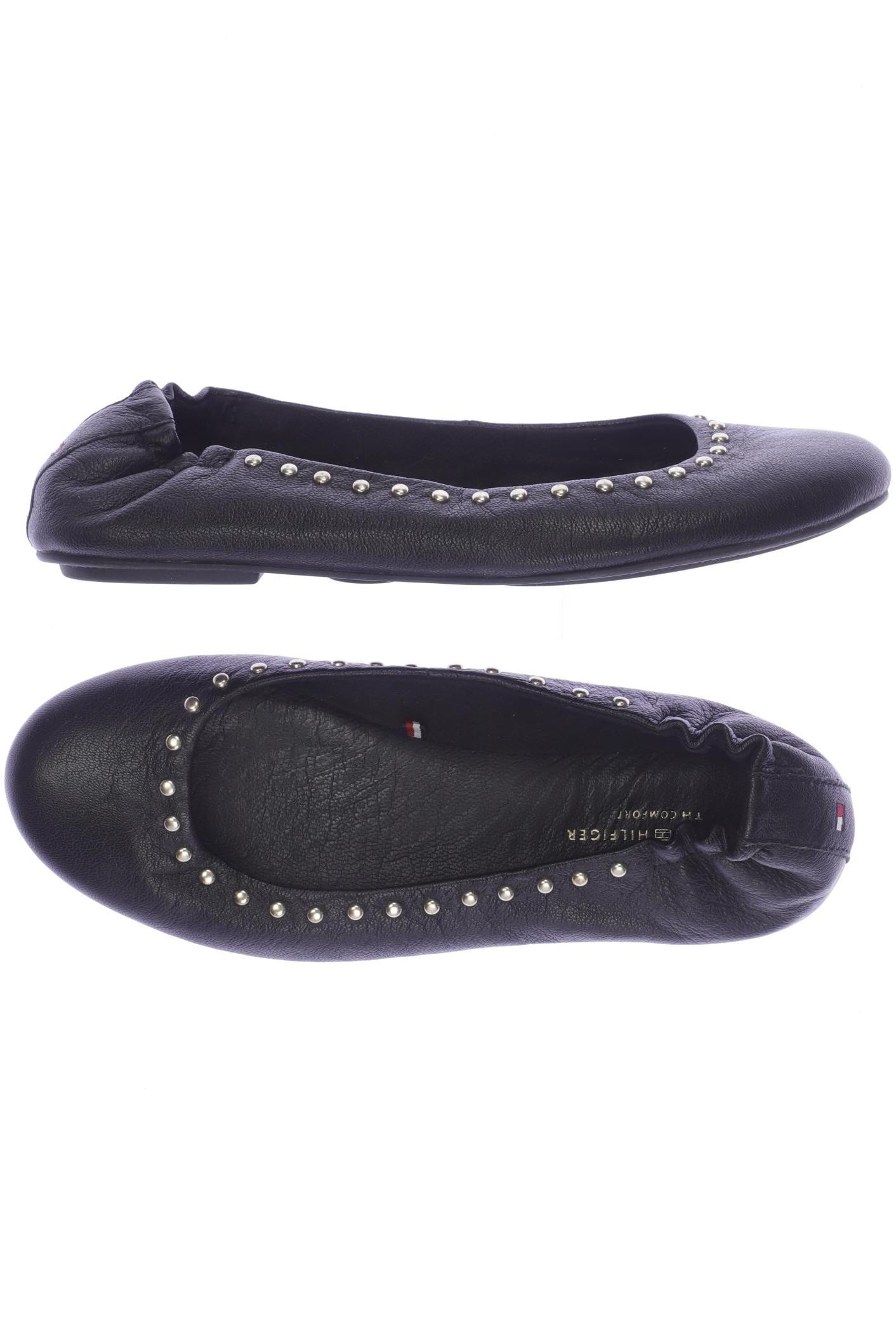 

Tommy Hilfiger Damen Ballerinas, schwarz, Gr. 37